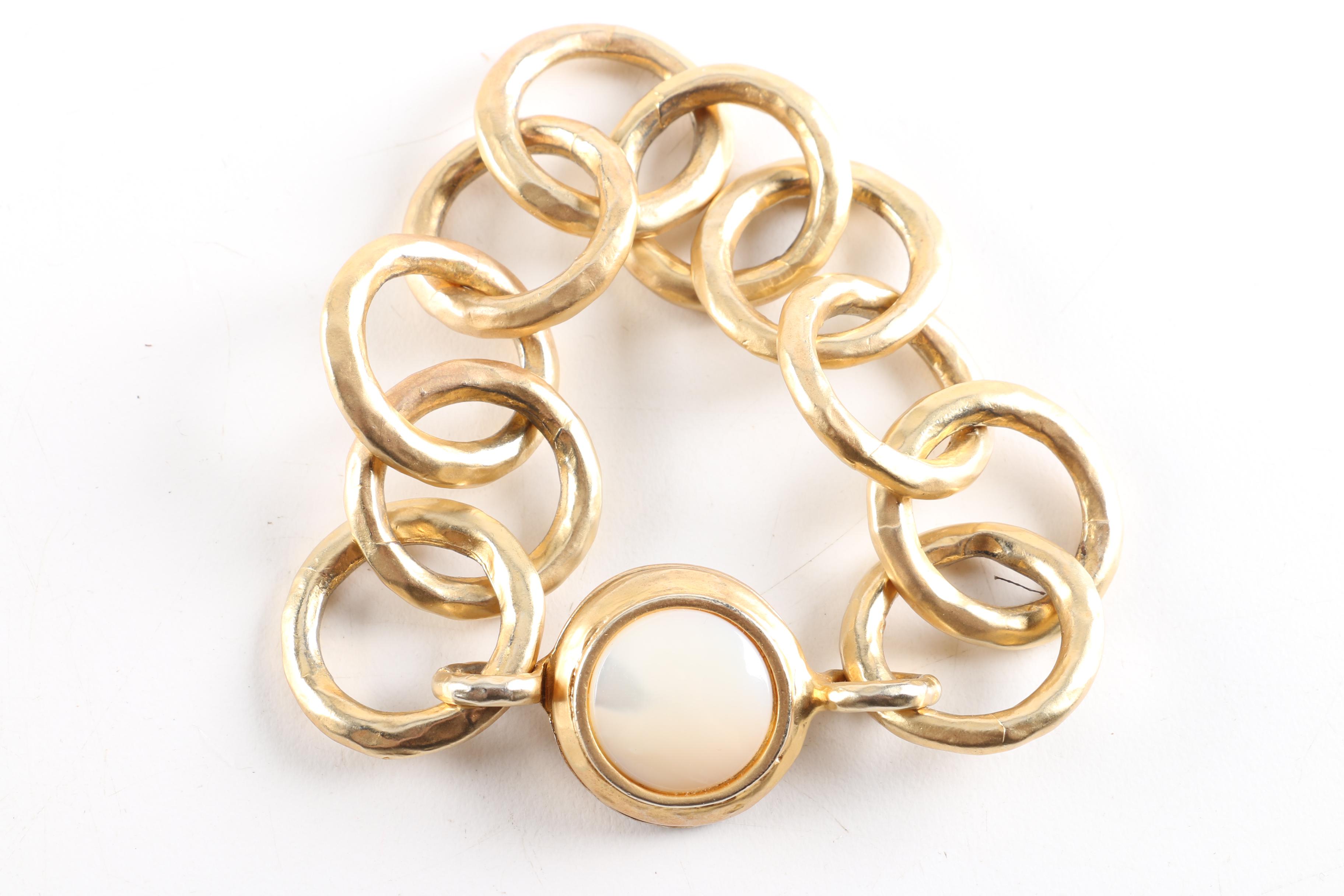 Assorted Gold Tone Jewelry Including Chico's