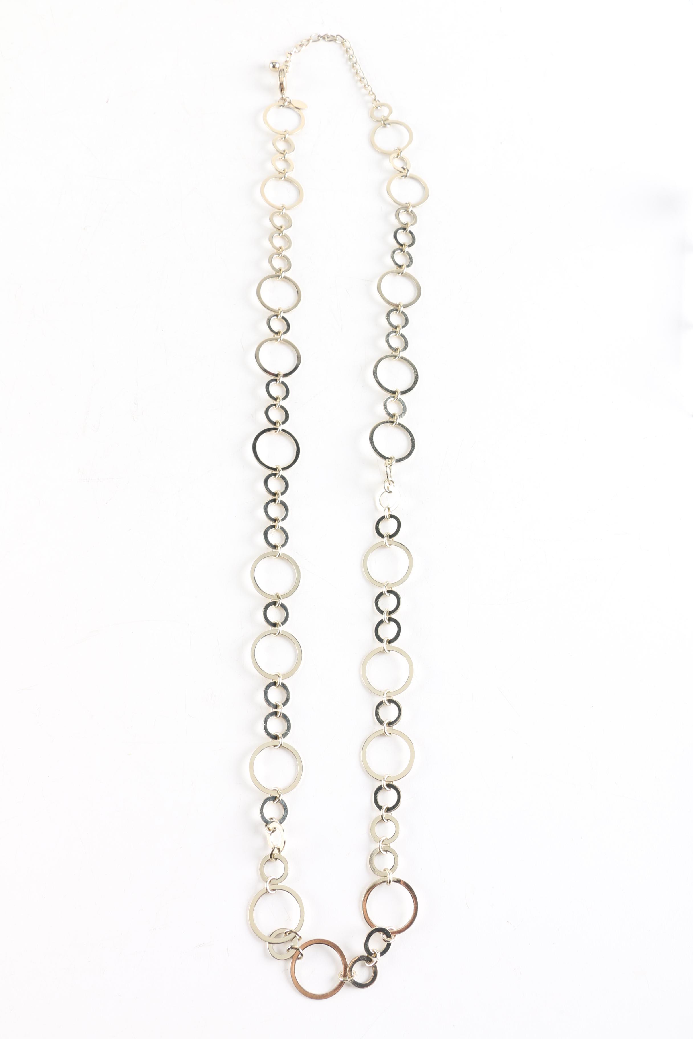 Assorted Gold Tone Jewelry Including Chico's