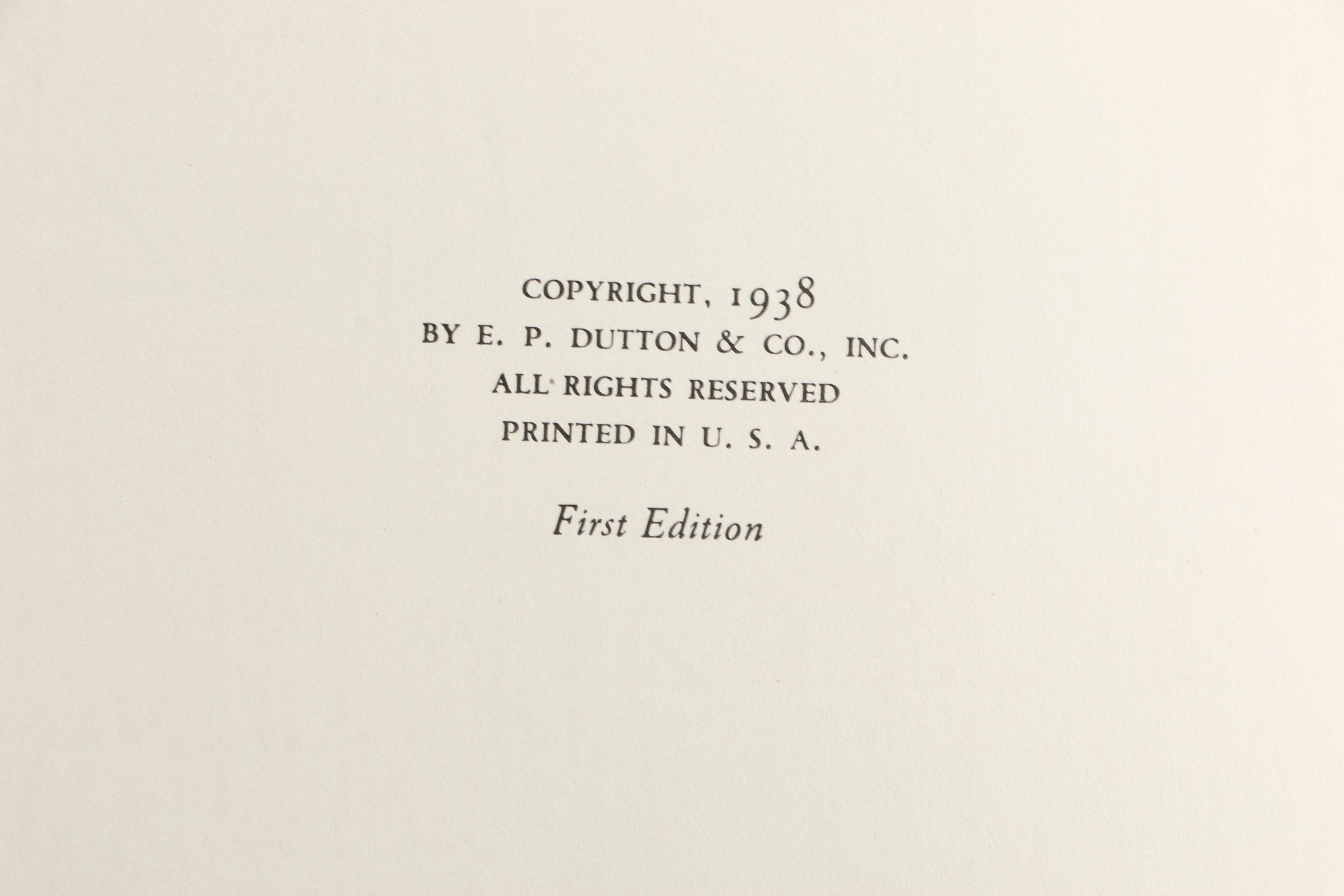 1938 First Edition "Bumblebuzz" by Rosalie K. Fry