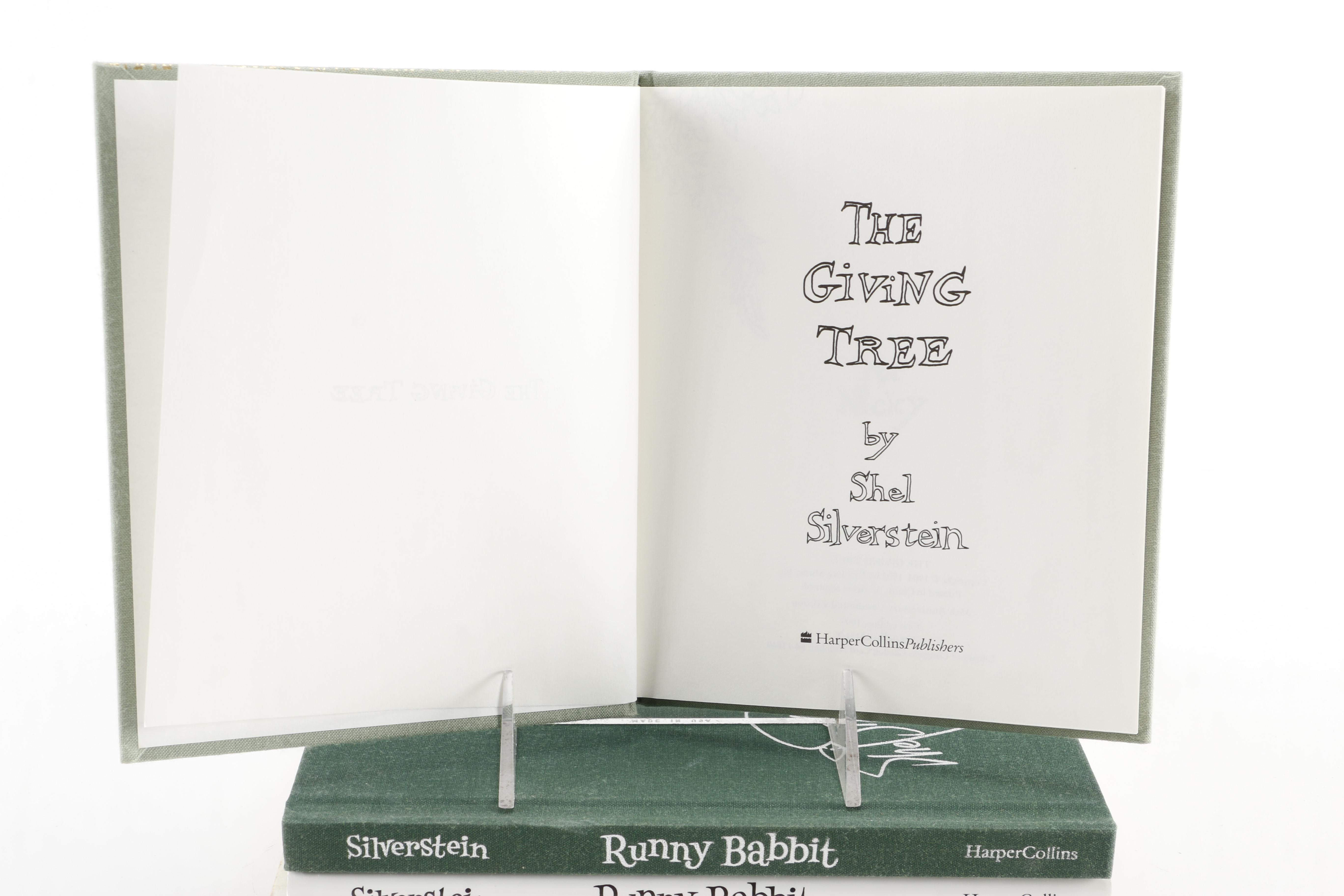 Shel Silverstein Books Including 2005 First Edition "Runny Babbit"
