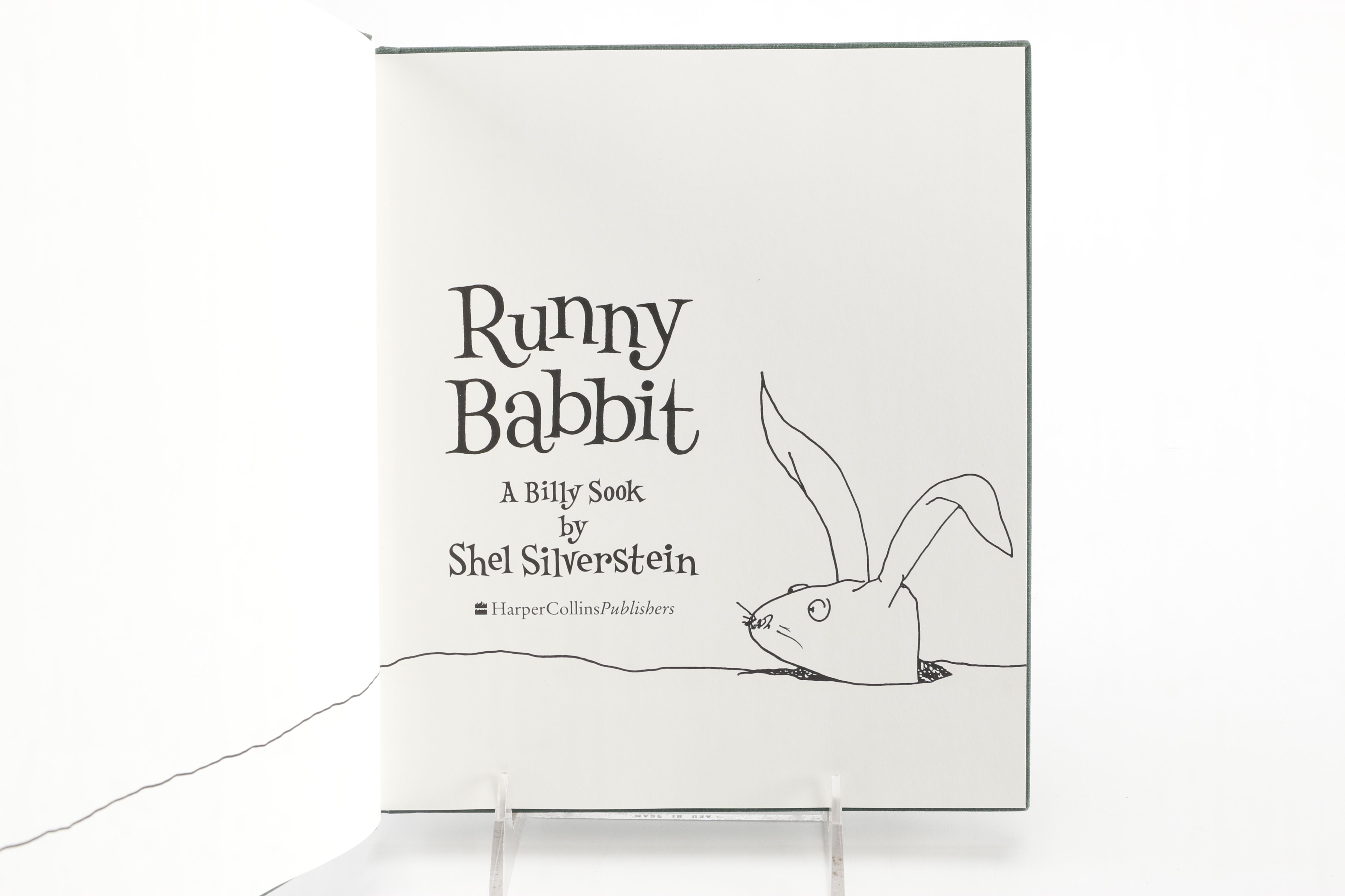 Shel Silverstein Books Including 2005 First Edition "Runny Babbit"