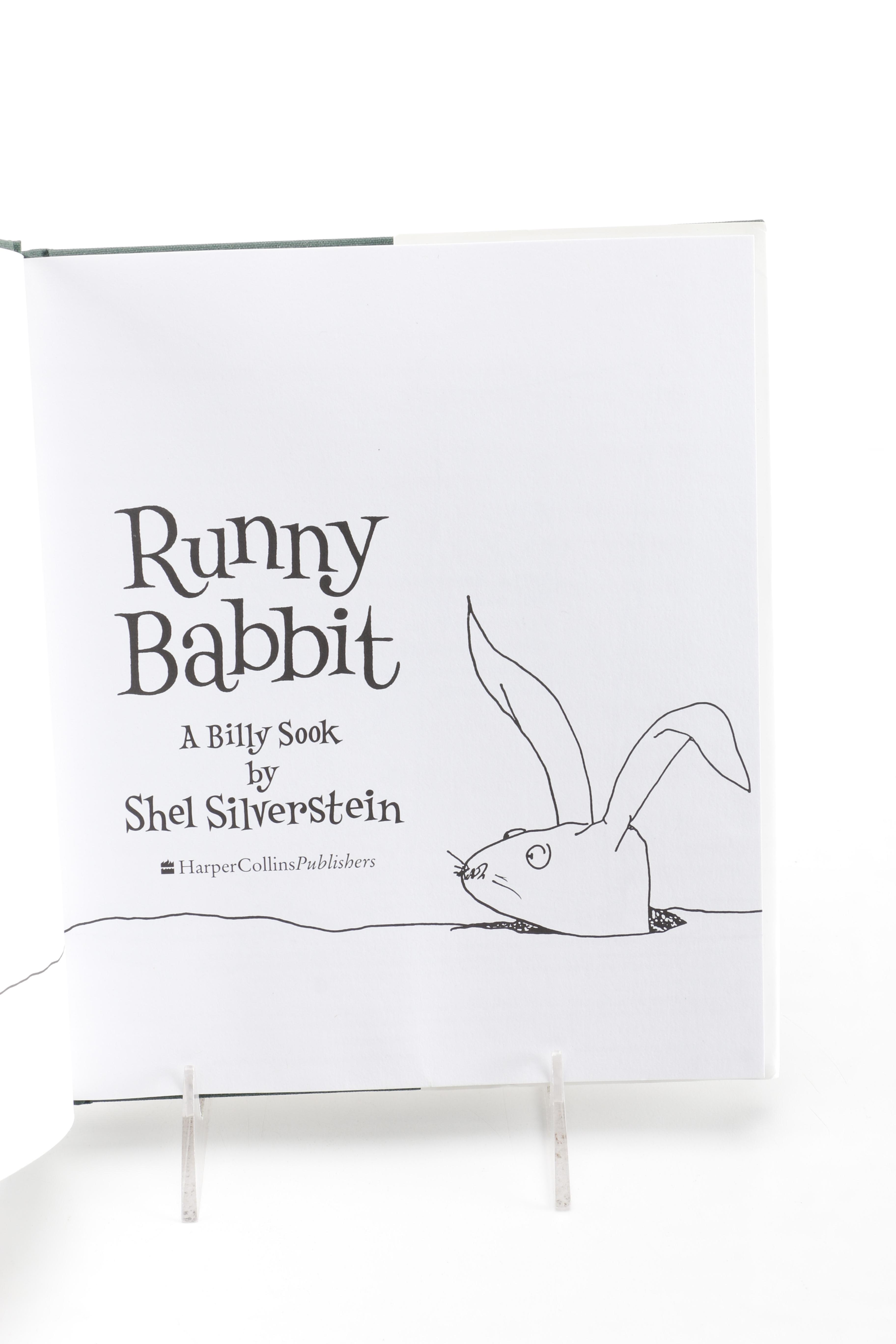 Shel Silverstein Books Including 2005 First Edition "Runny Babbit"