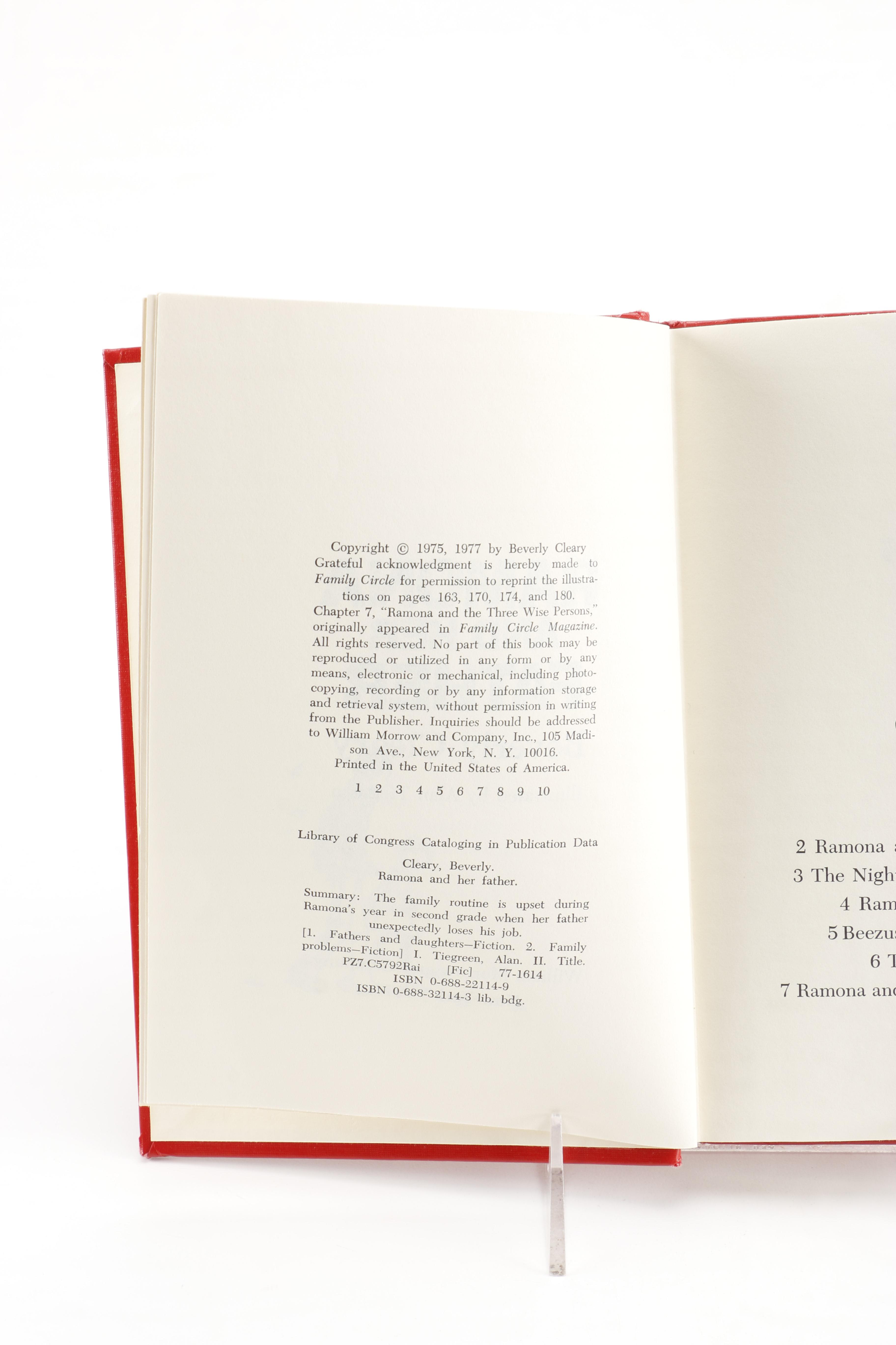 Children's Novels by Beverly Cleary including "Henry and the Clubhouse"