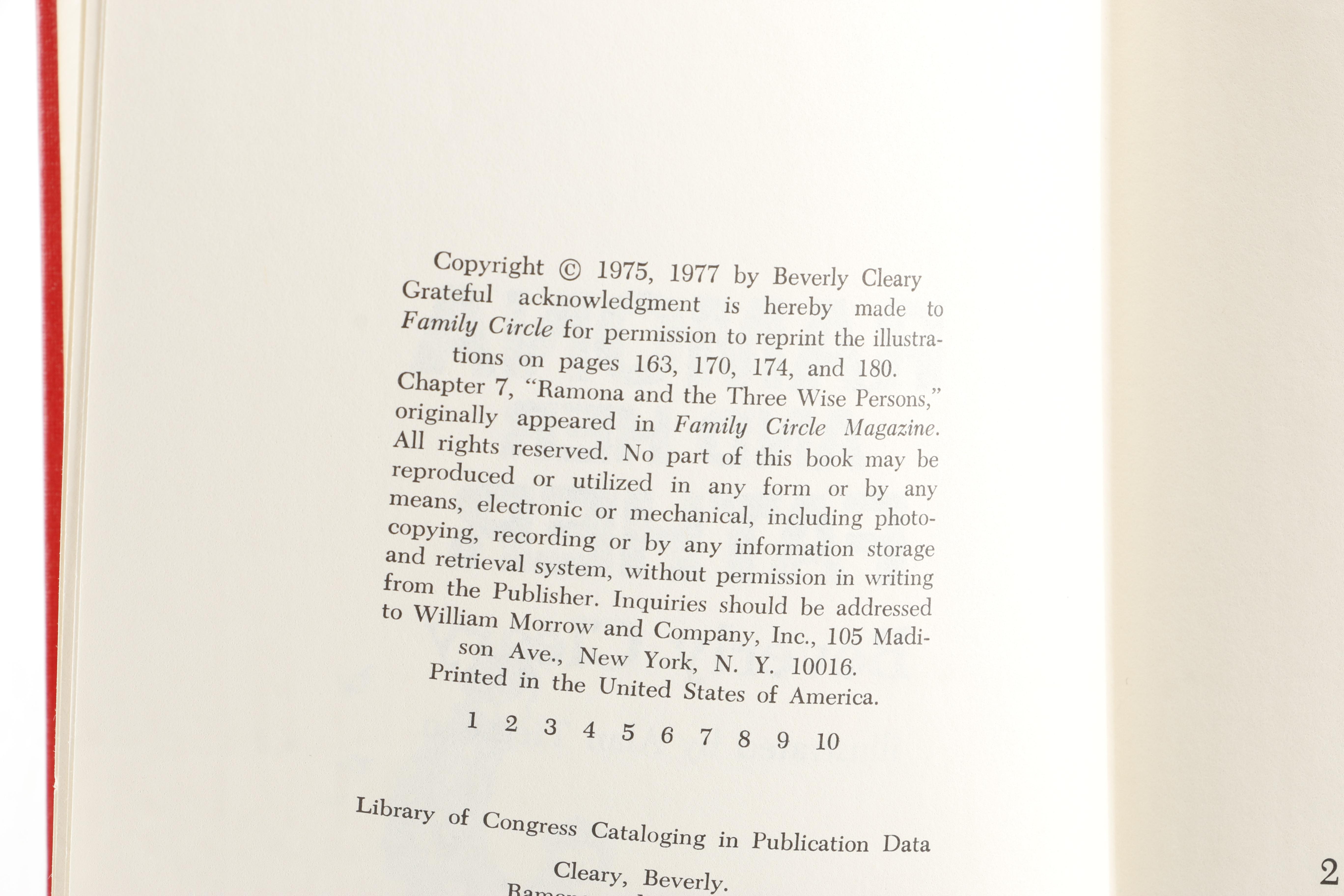 Children's Novels by Beverly Cleary including "Henry and the Clubhouse"