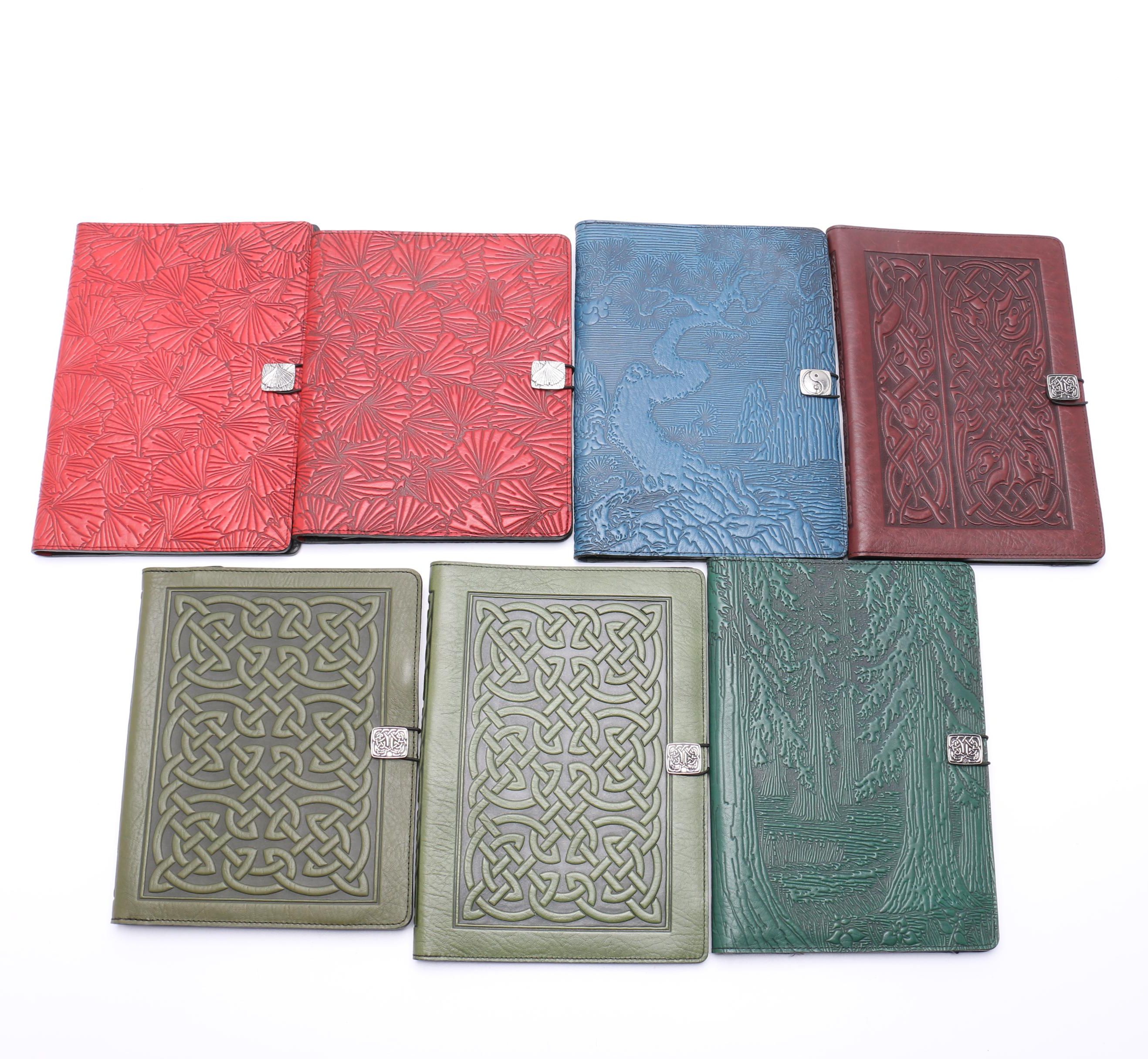 Collection of Oberon Leather iPad Holders
