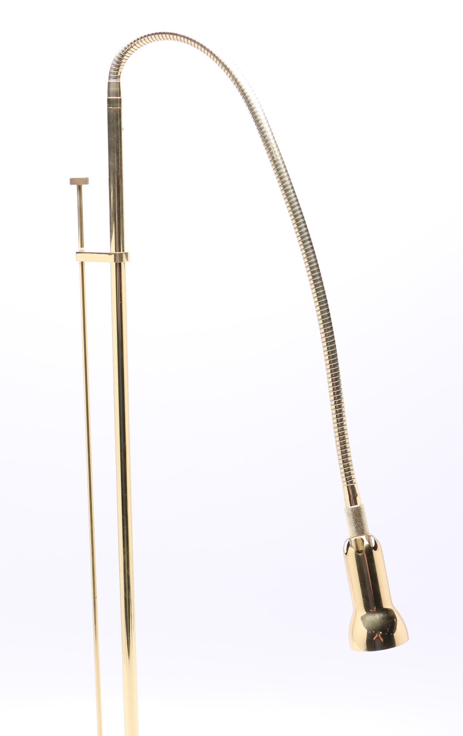 Brass Adjustable Floor Lamp