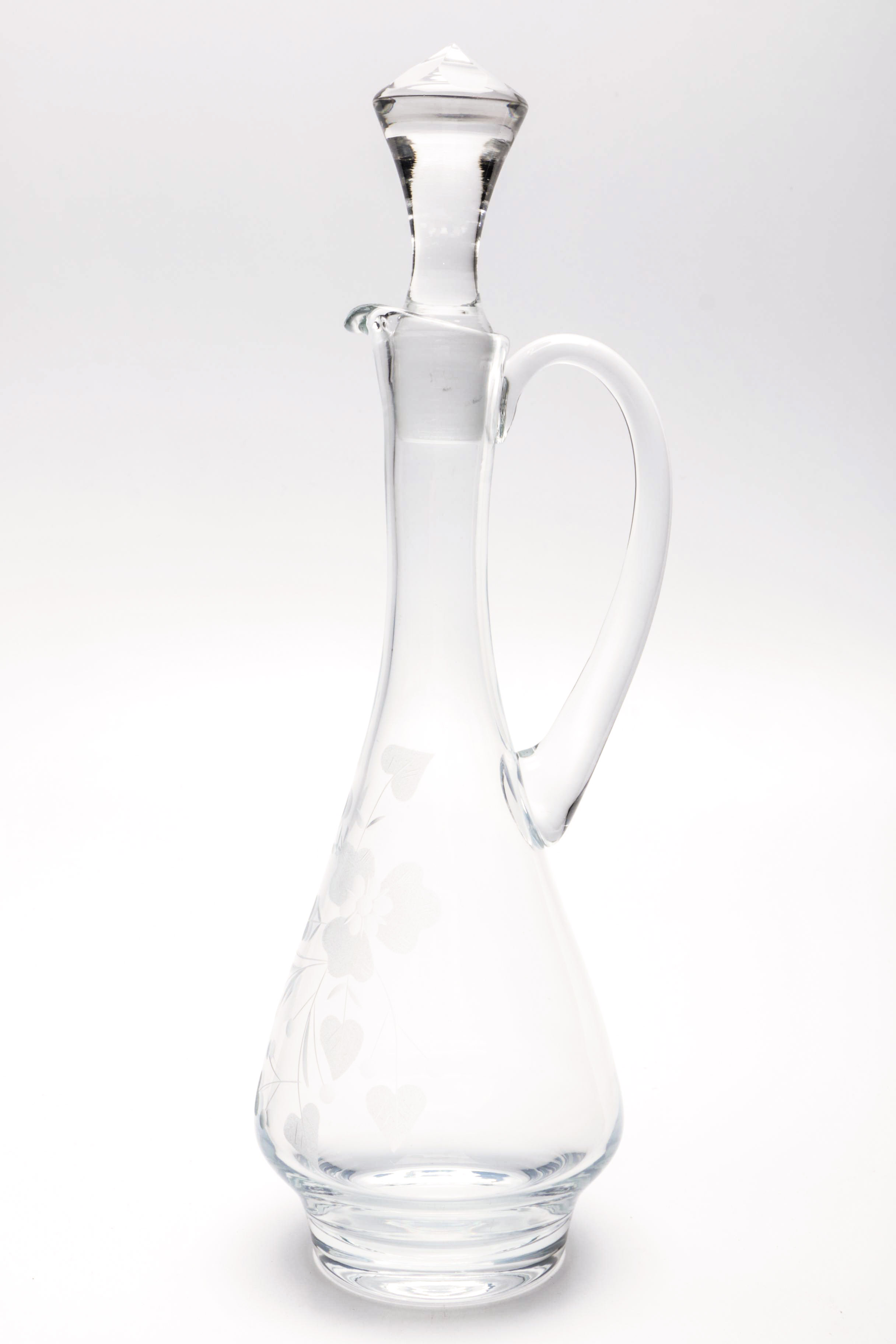 Vintage Decanter With Matching Glasses
