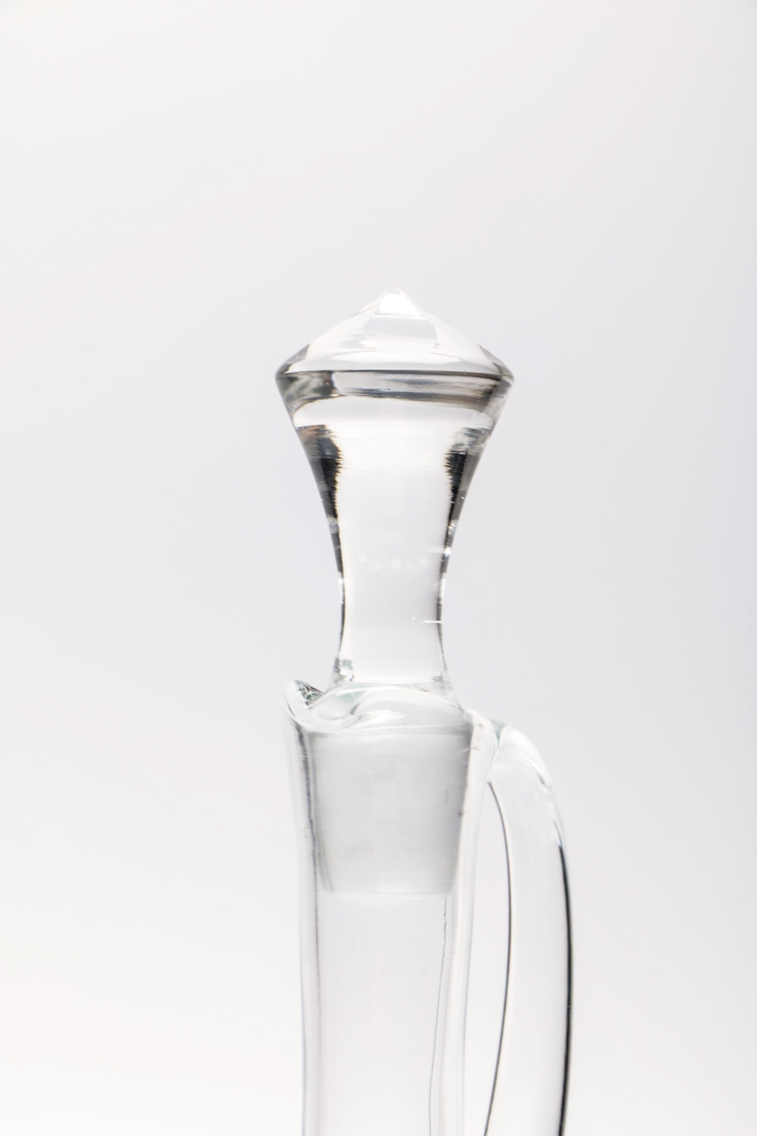 Vintage Decanter With Matching Glasses