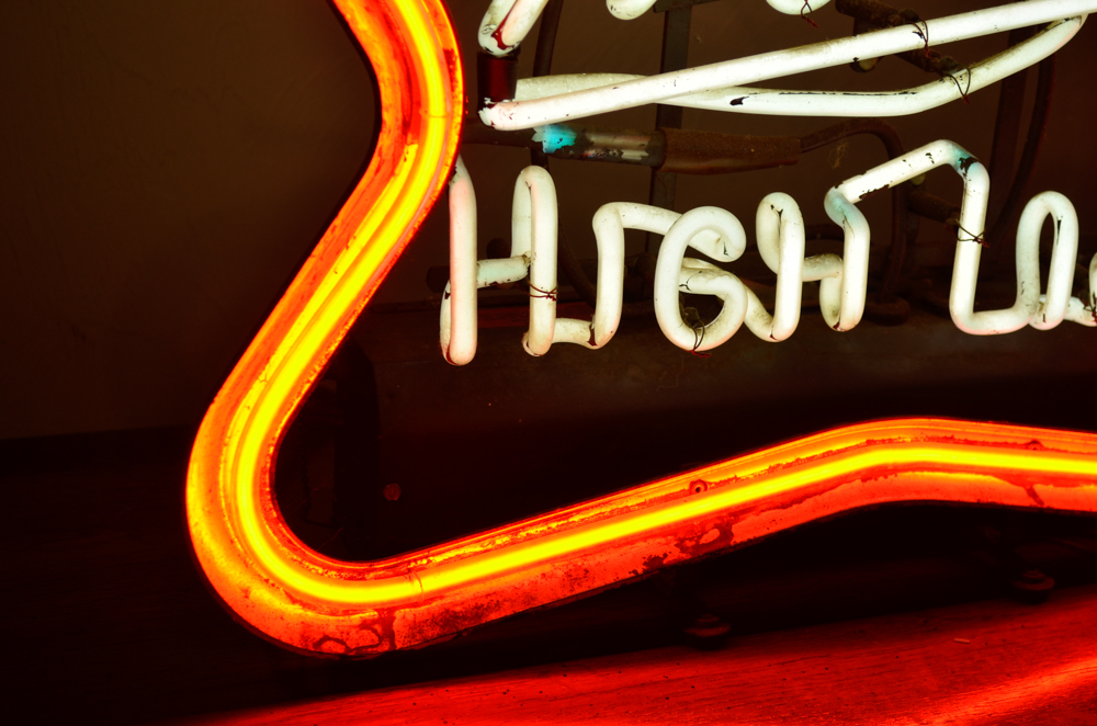 Vintage Miller High Life Neon Beer Sign