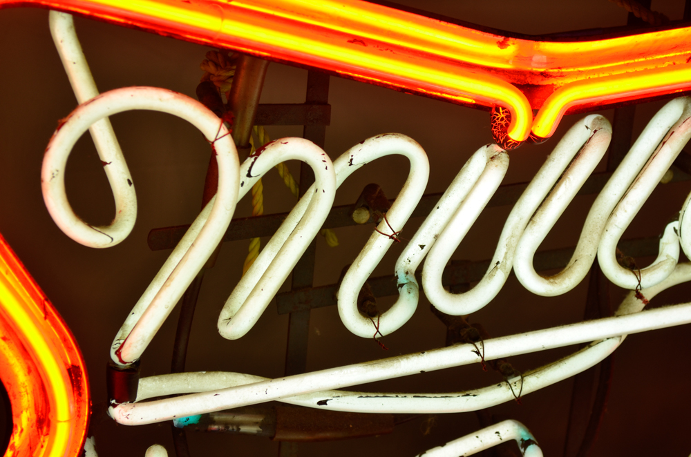 Vintage Miller High Life Neon Beer Sign