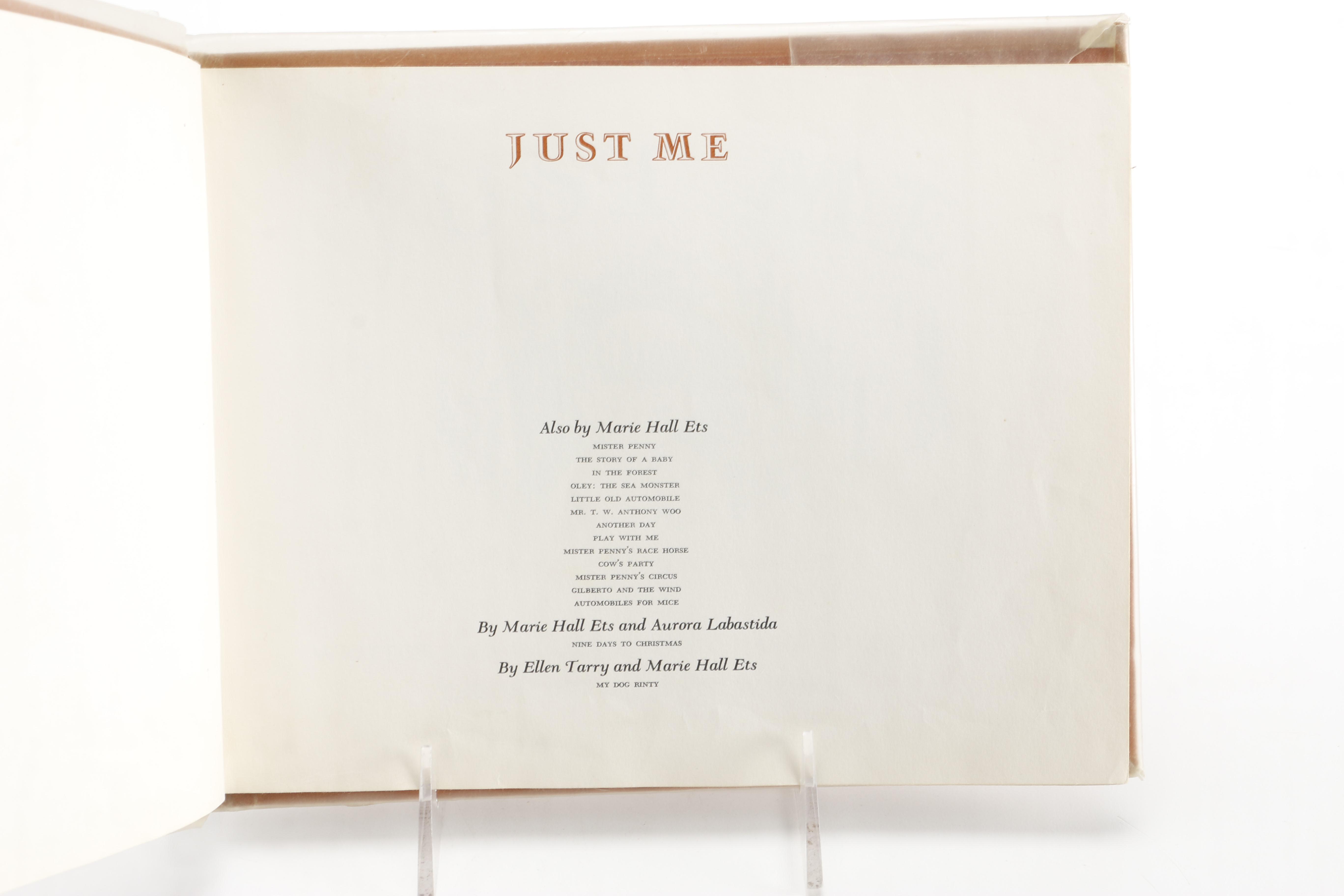 Marie Hall Ets Children's Books