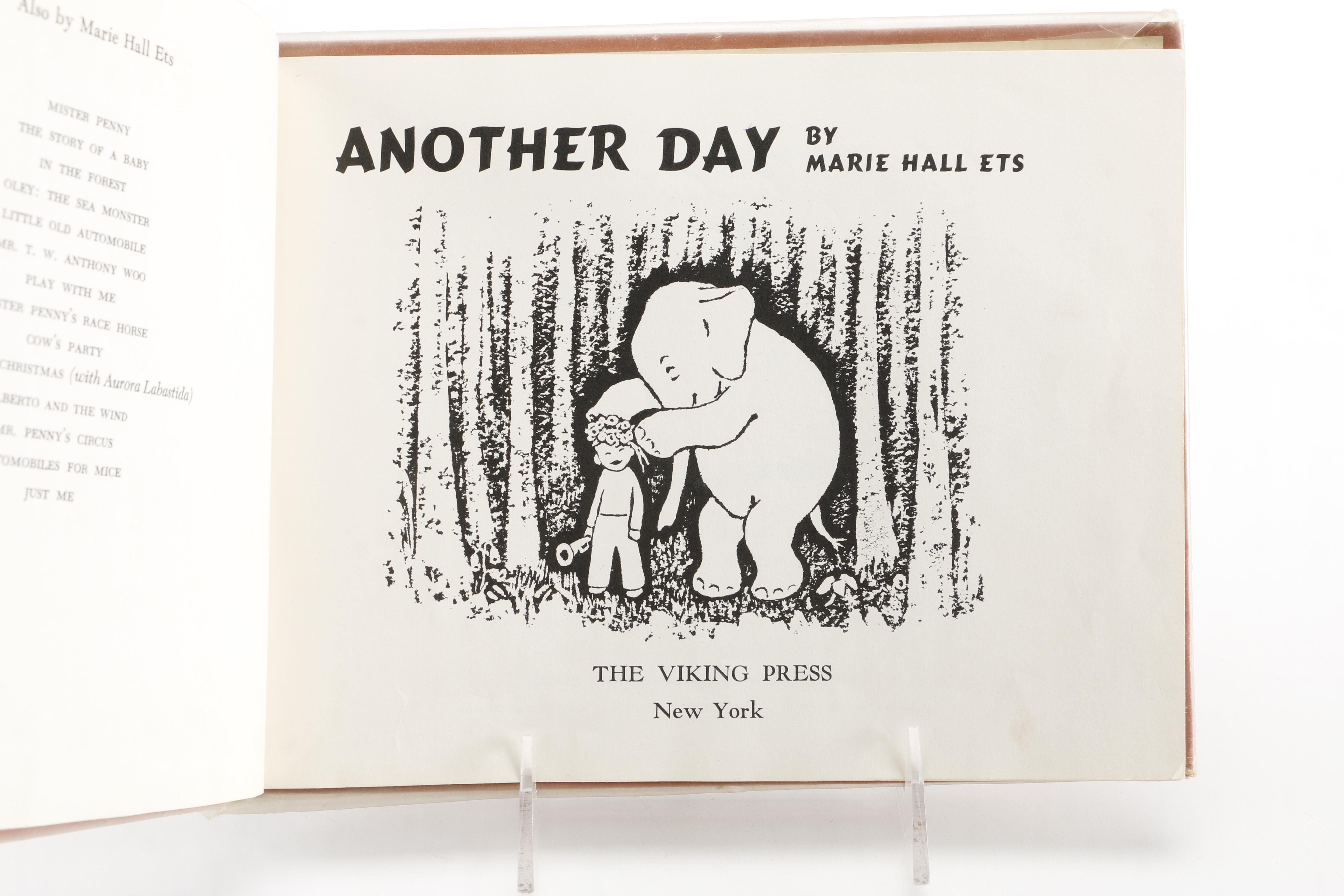 Marie Hall Ets Children's Books