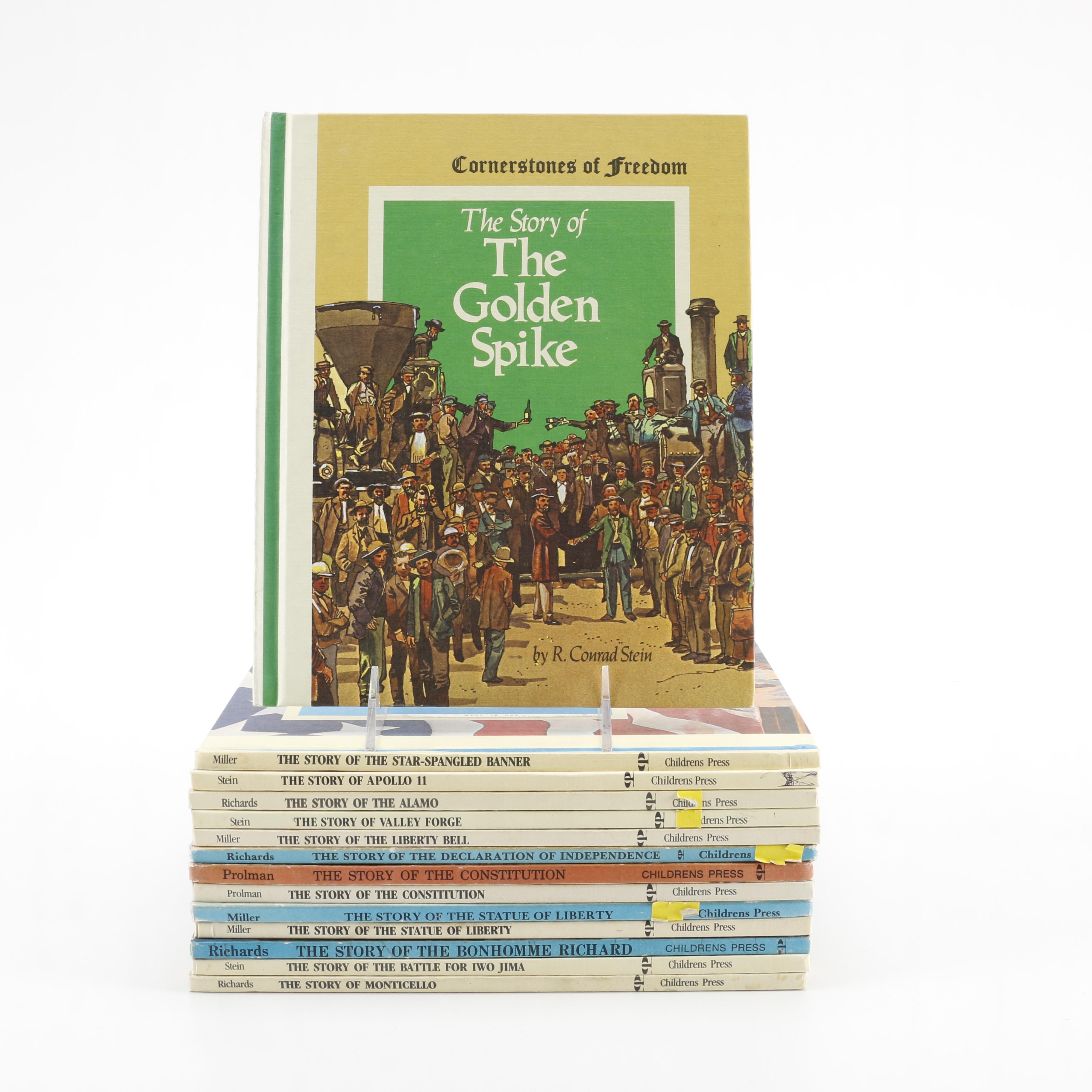 Collection of "Cornerstones of Freedom" Books