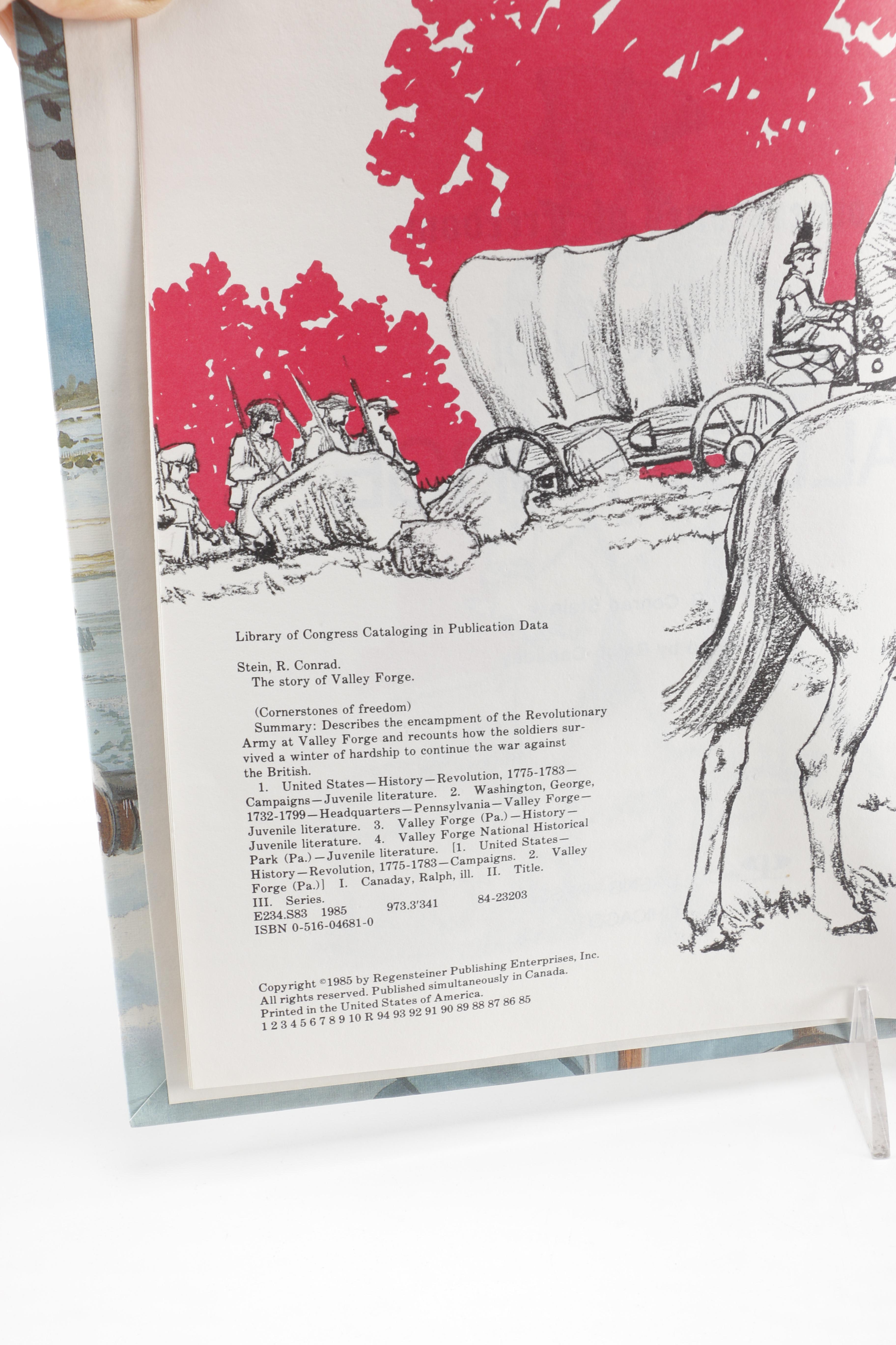 Collection of "Cornerstones of Freedom" Books