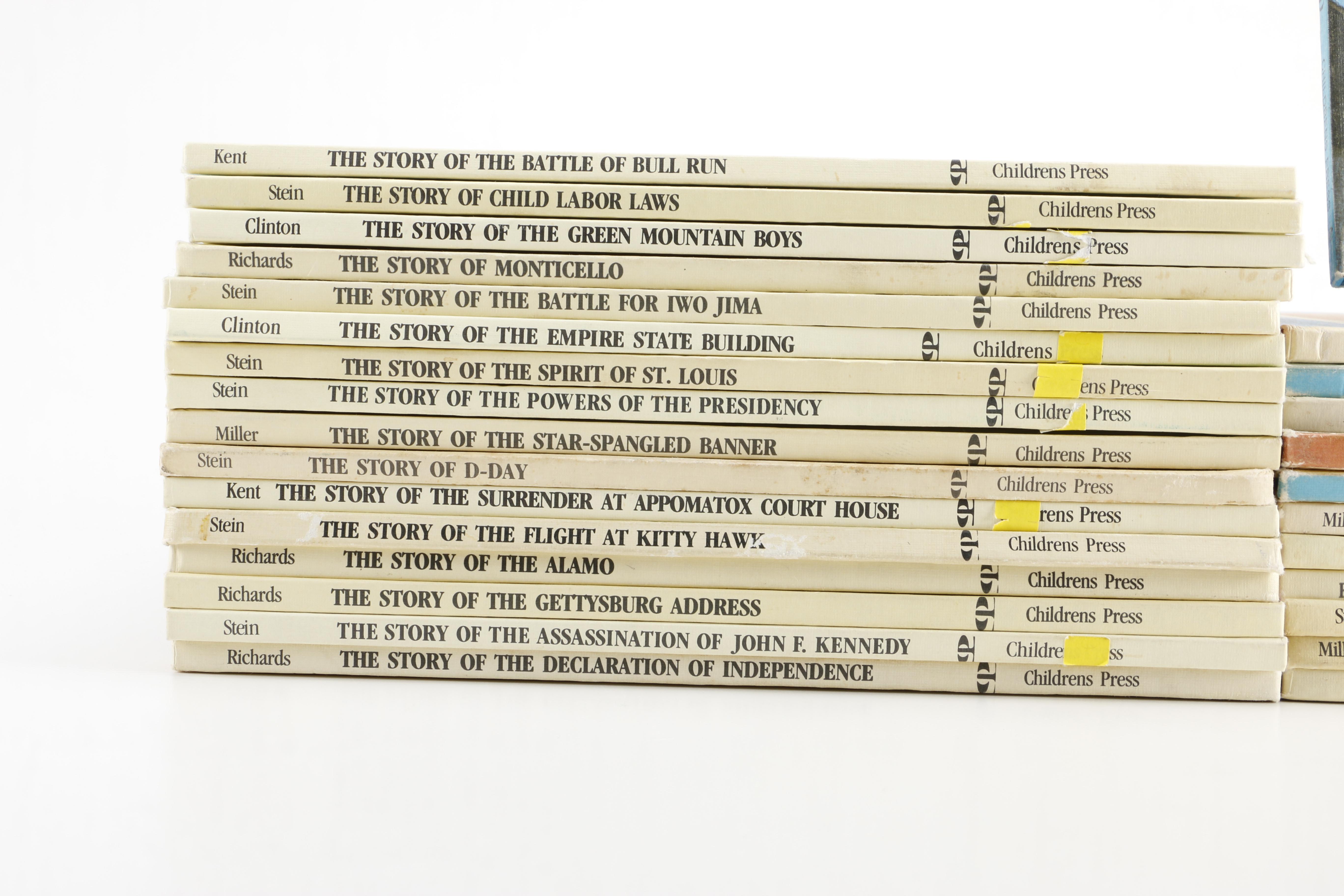 Collection of "Cornerstones of Freedom" Books