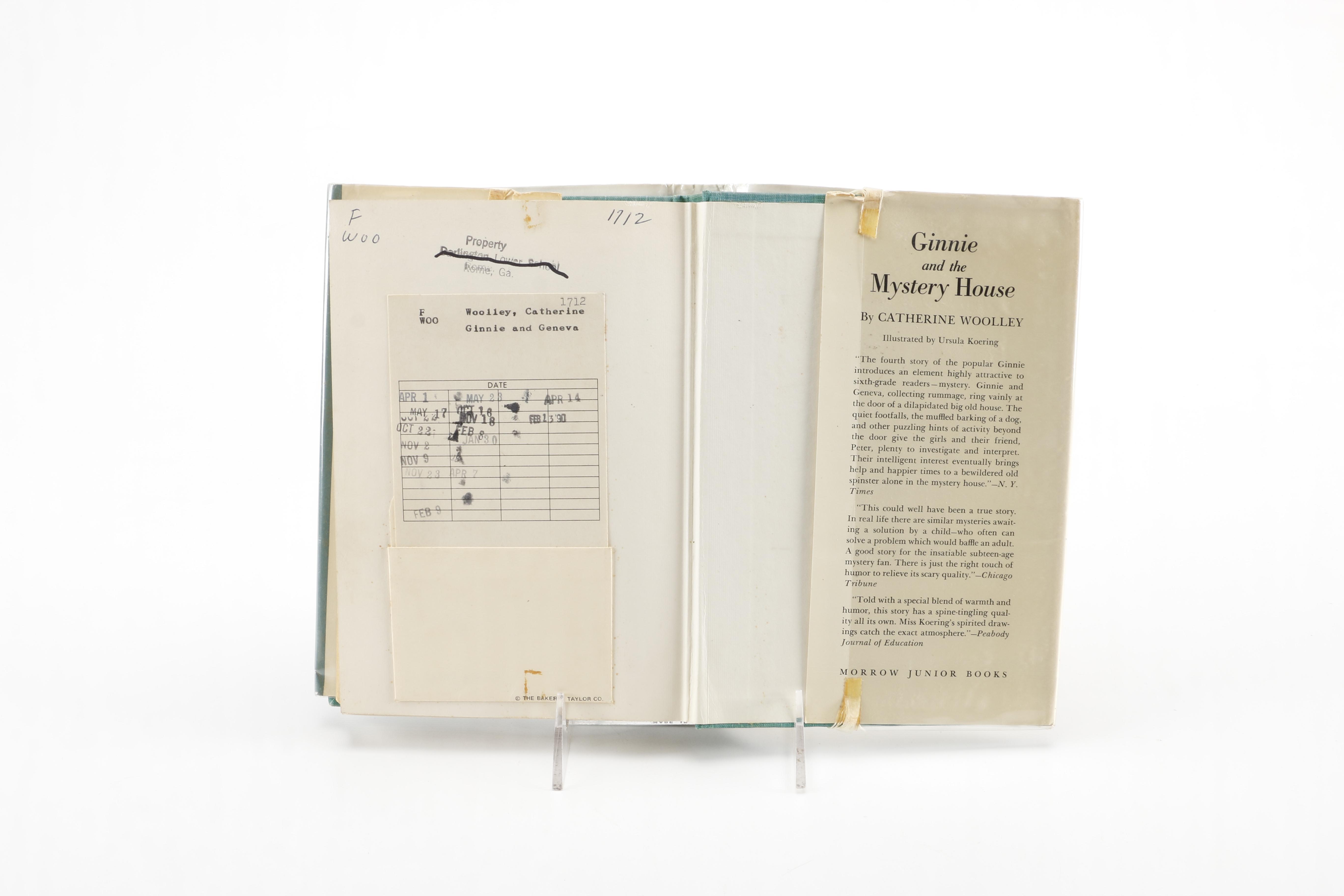 1973 "Ginnie and Geneva" by Catherine Woolley