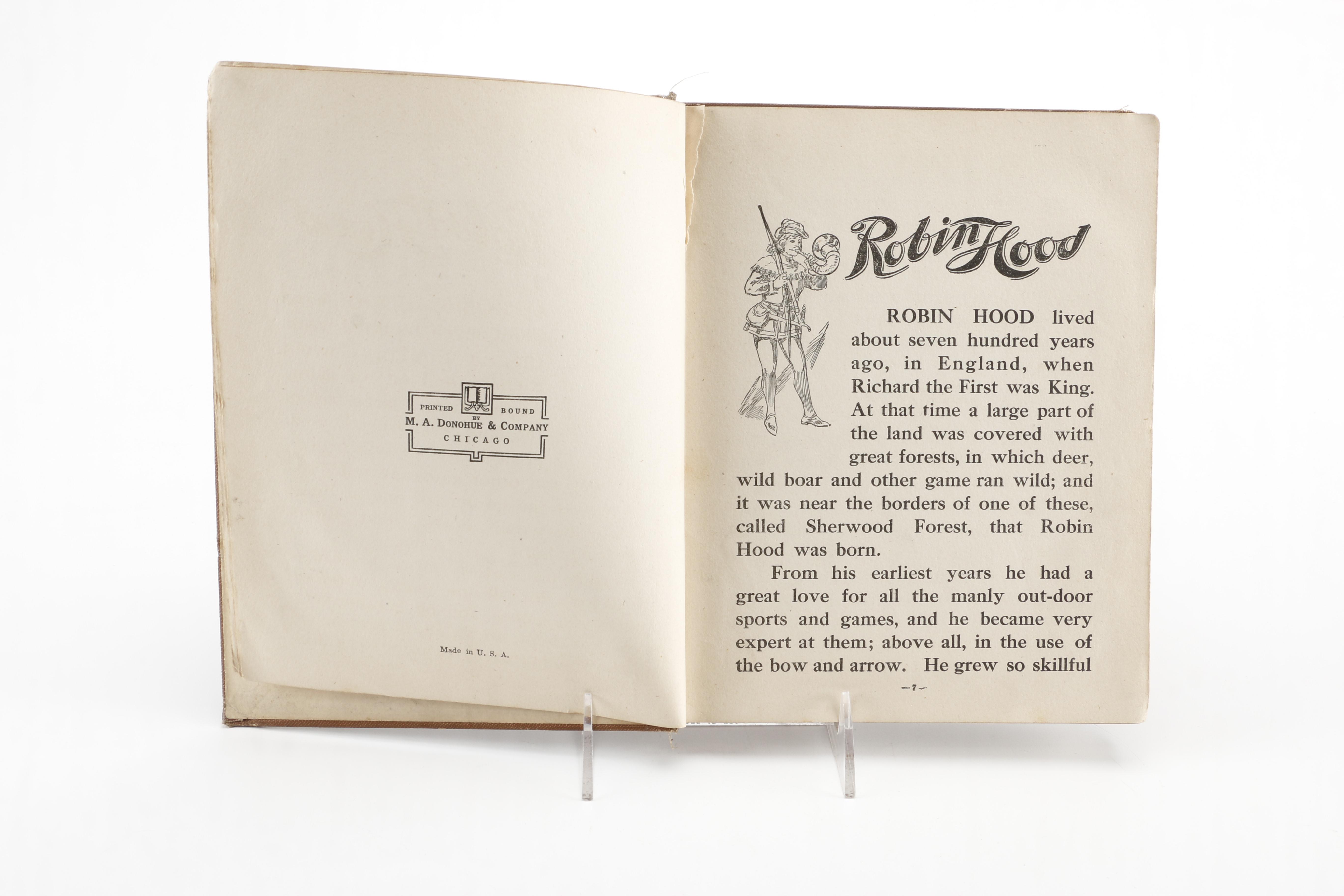 "Puss in Boots" and "Robin Hood"