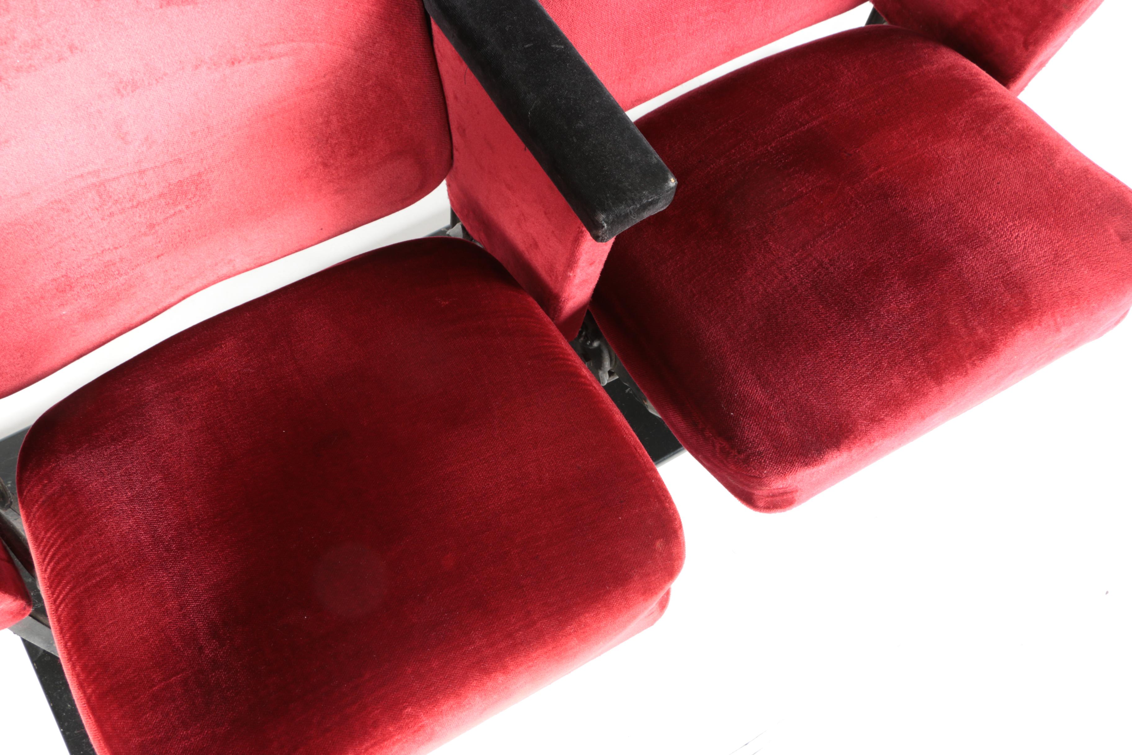 Pair of Radio City Music Hall Theater Seats