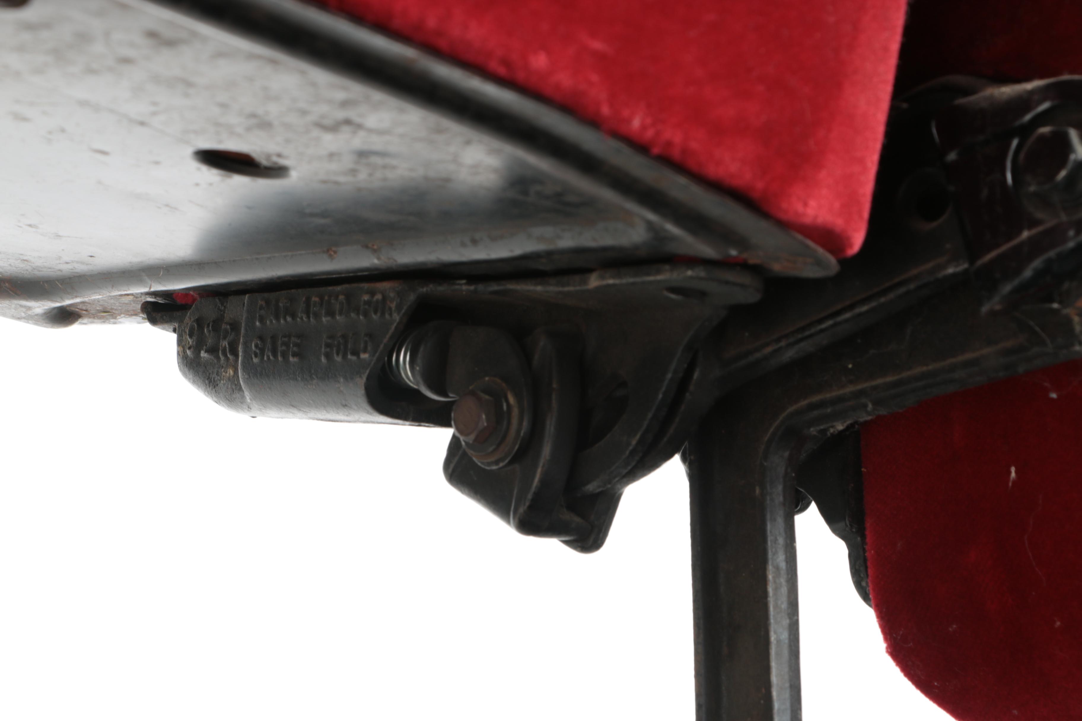 Pair of Radio City Music Hall Theater Seats