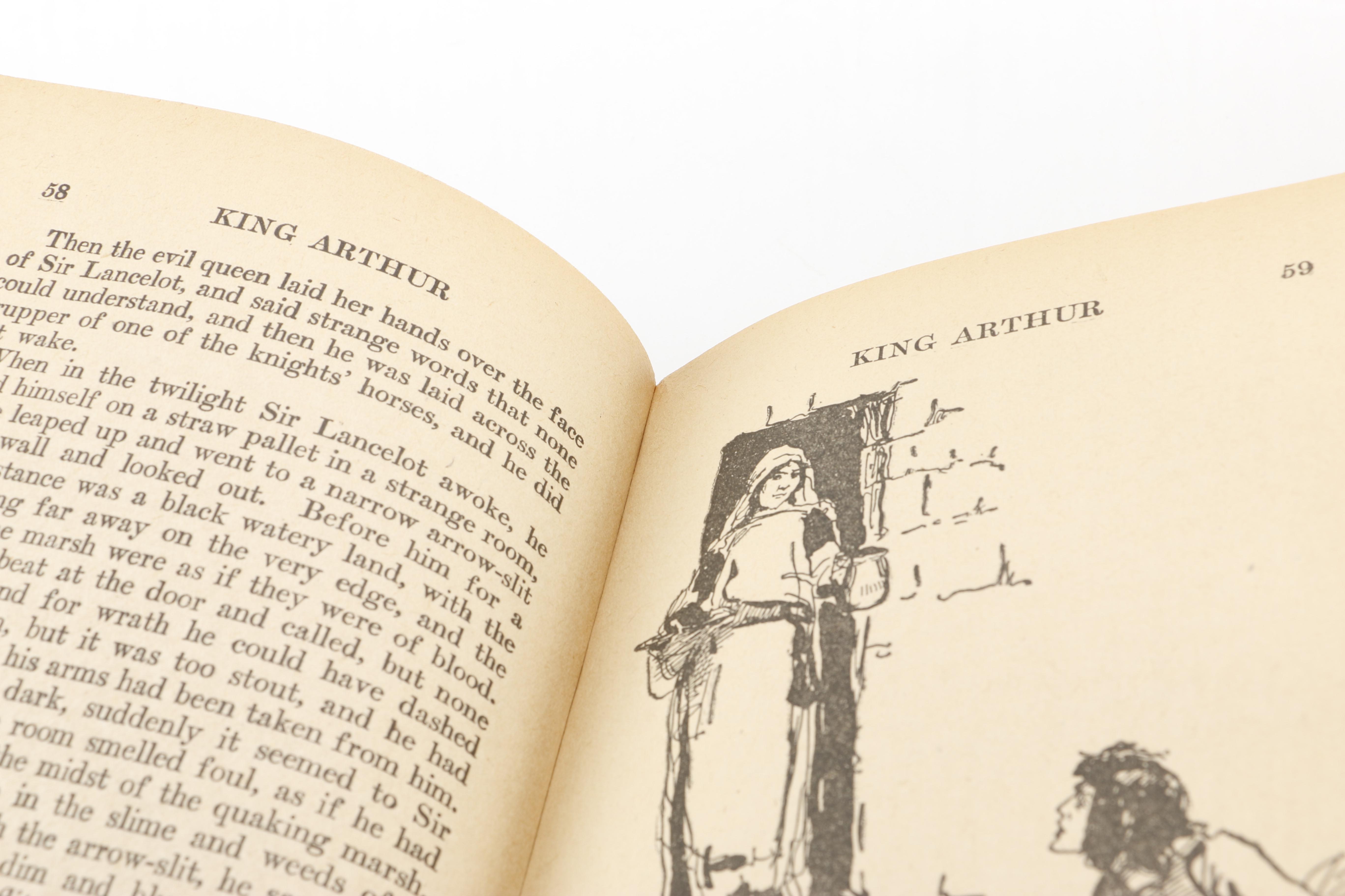 Collection of Children's Adventure Books including "Kidnapped" by Robert Louis Stevenson