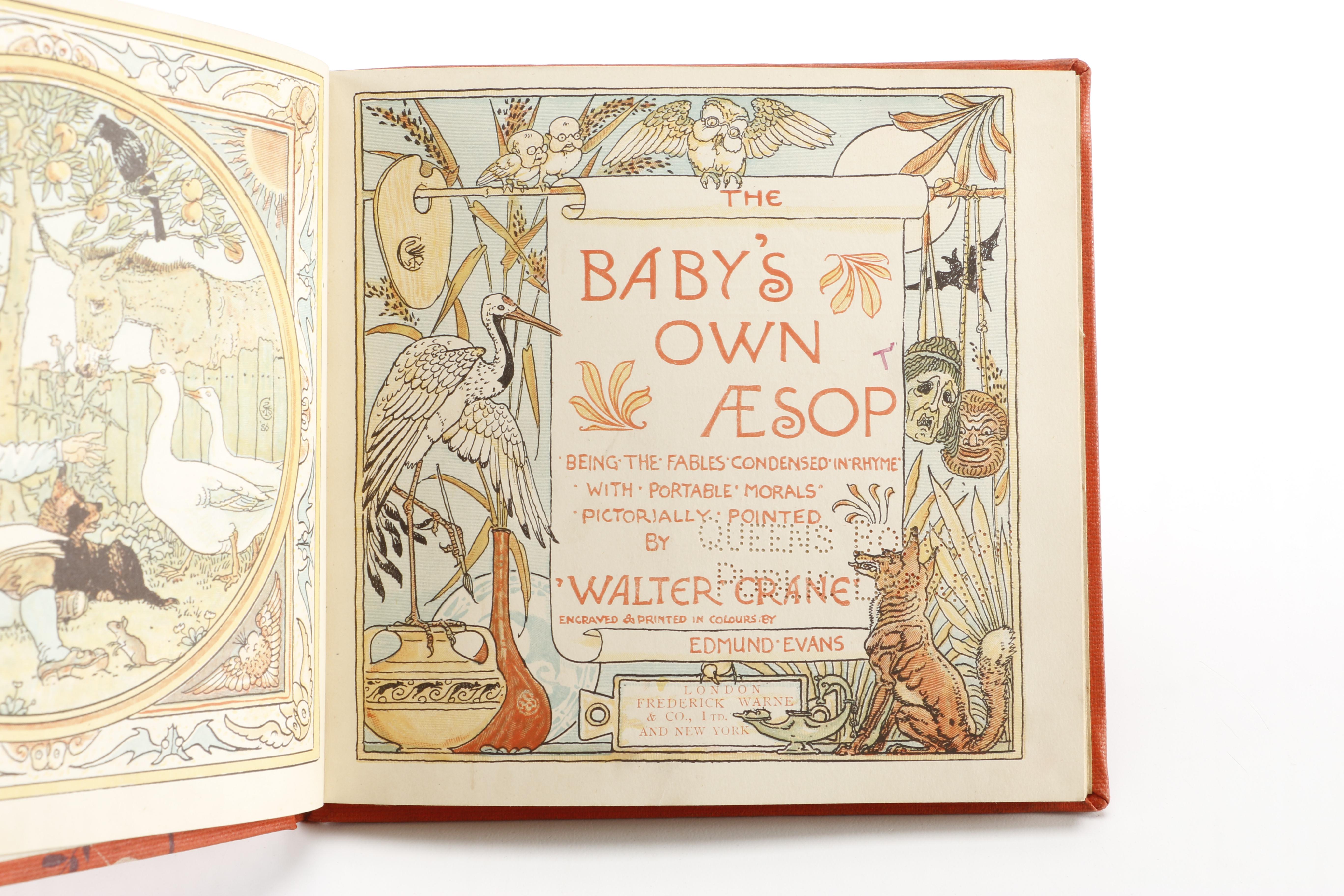 "The Aesop for Children" and "The Baby's Own Aesop"