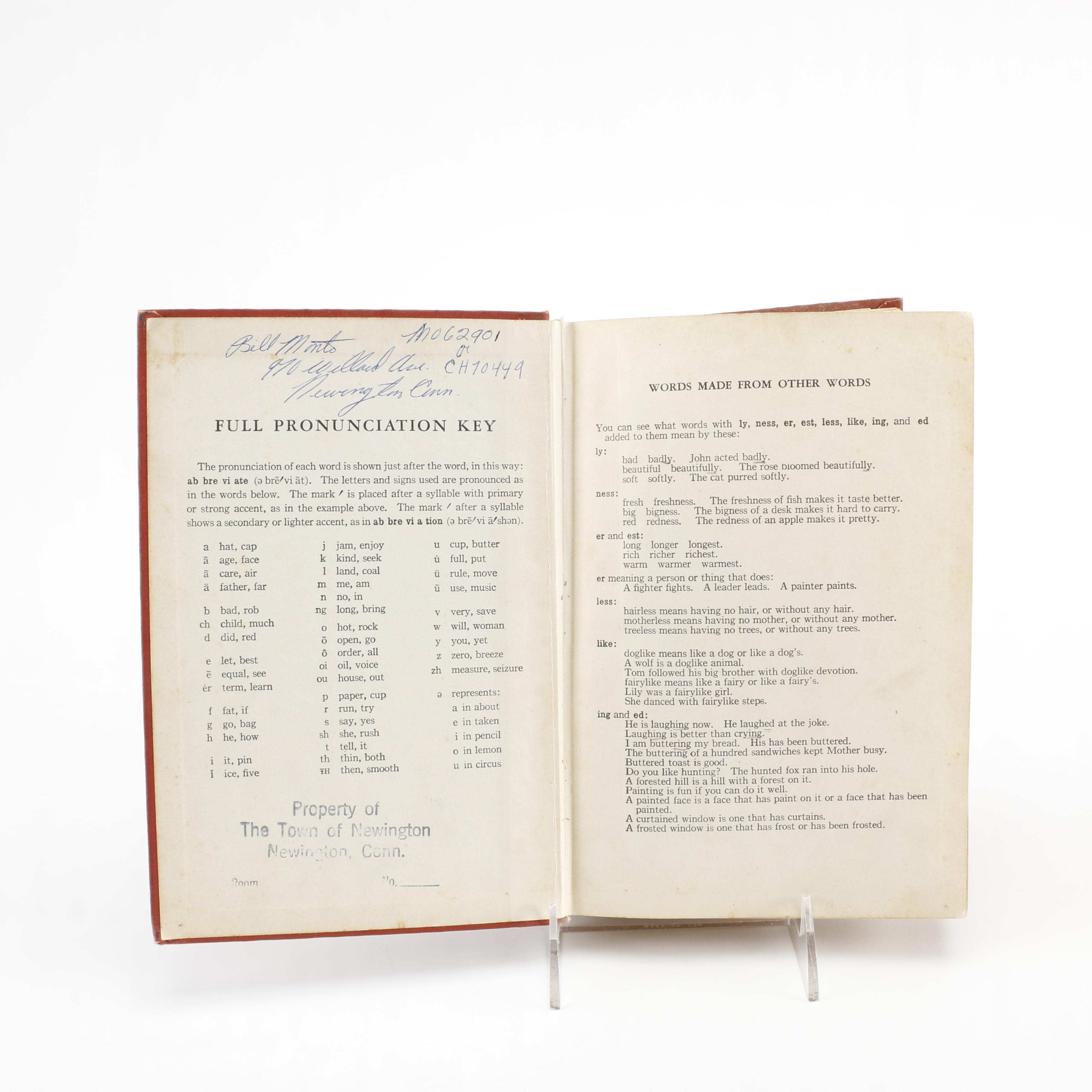 Pair of Children's Dictionaries