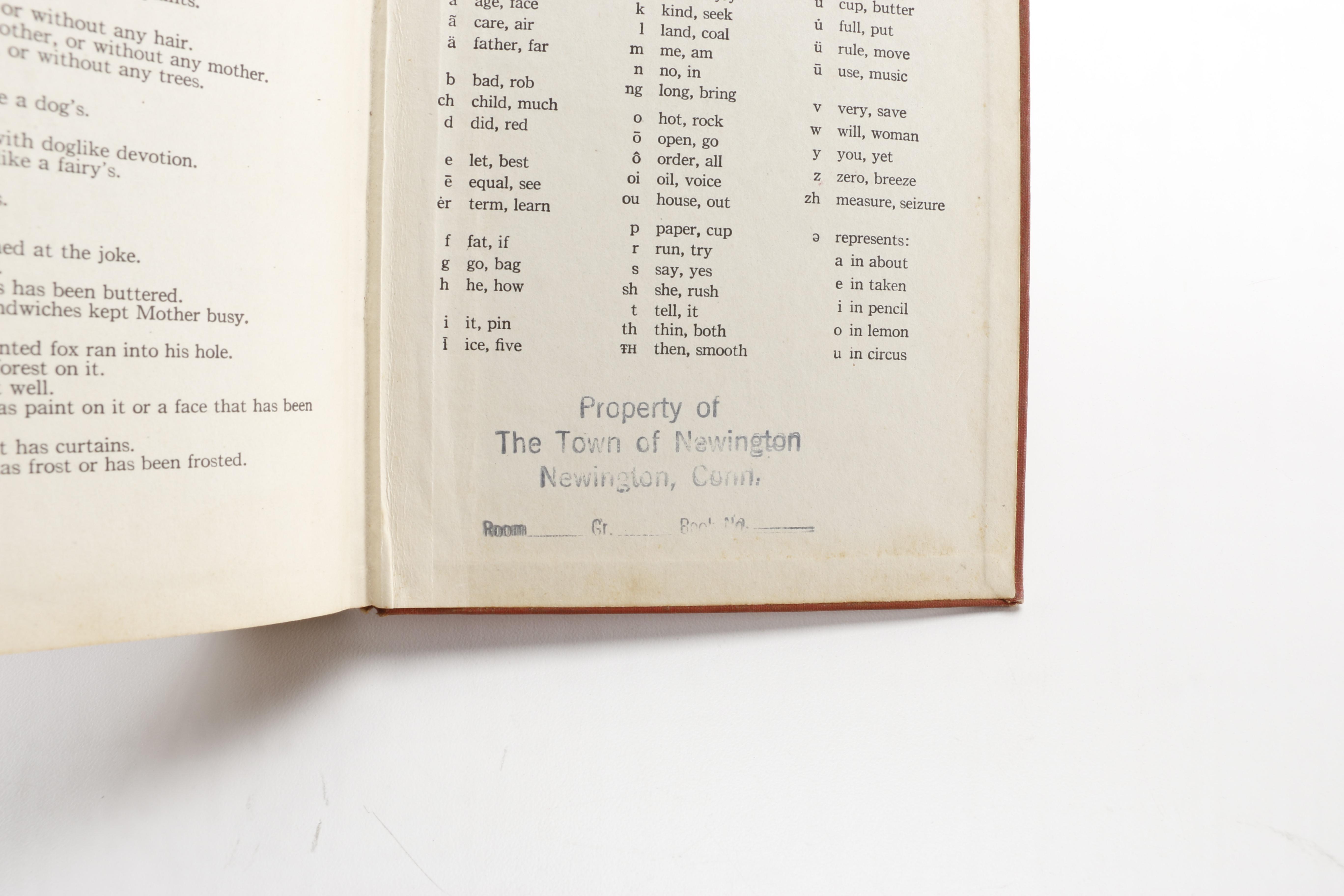 Pair of Children's Dictionaries