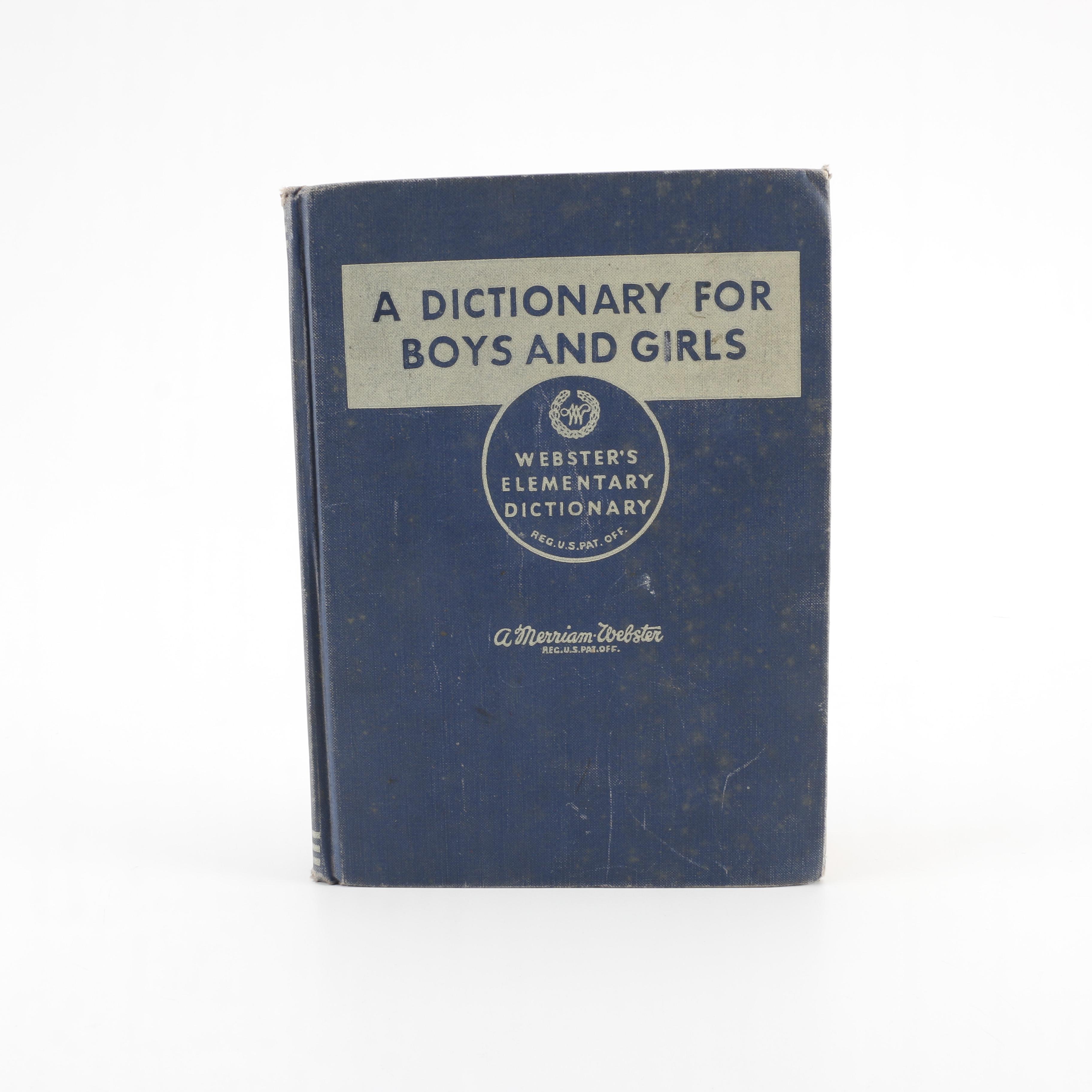 Pair of Children's Dictionaries