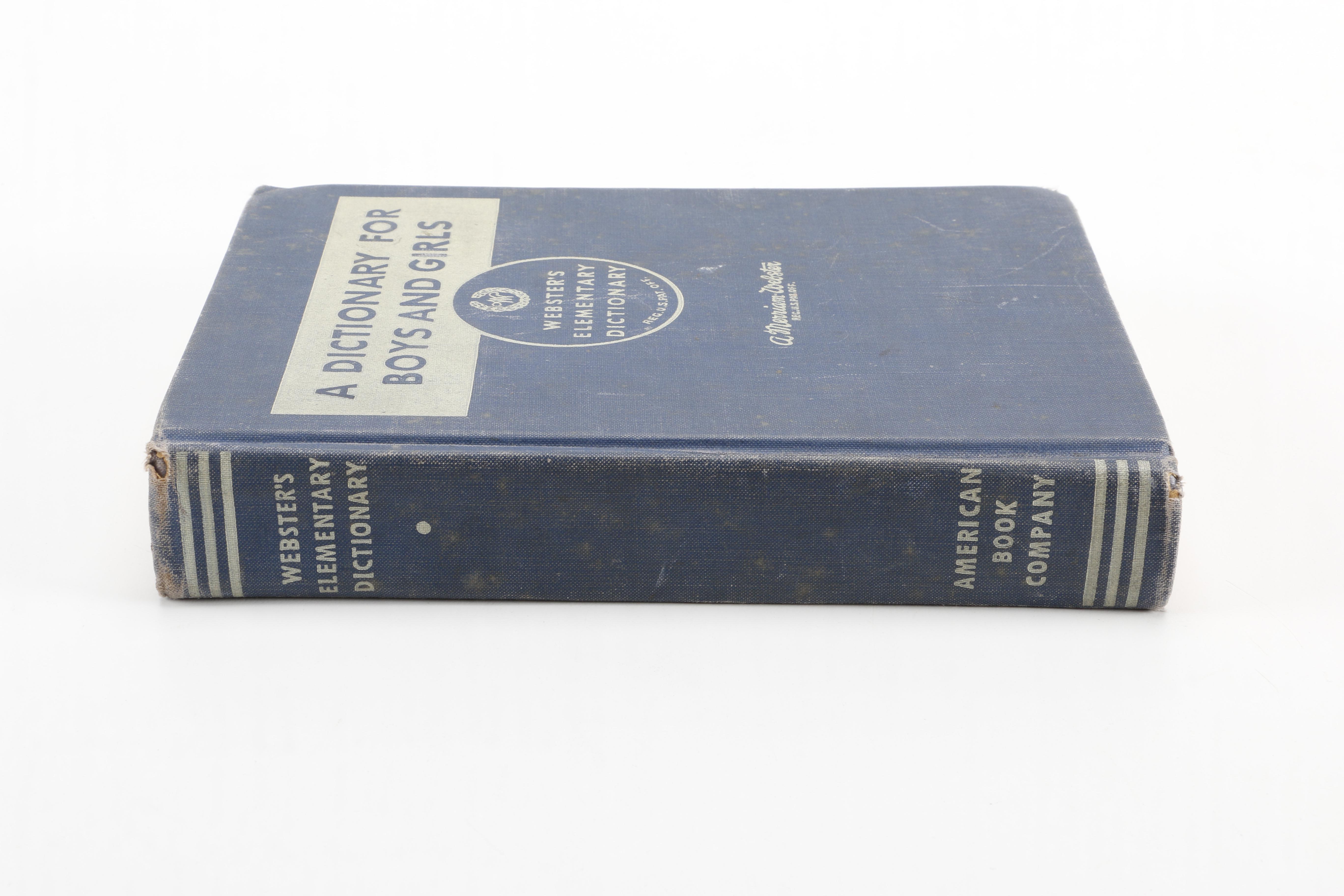 Pair of Children's Dictionaries