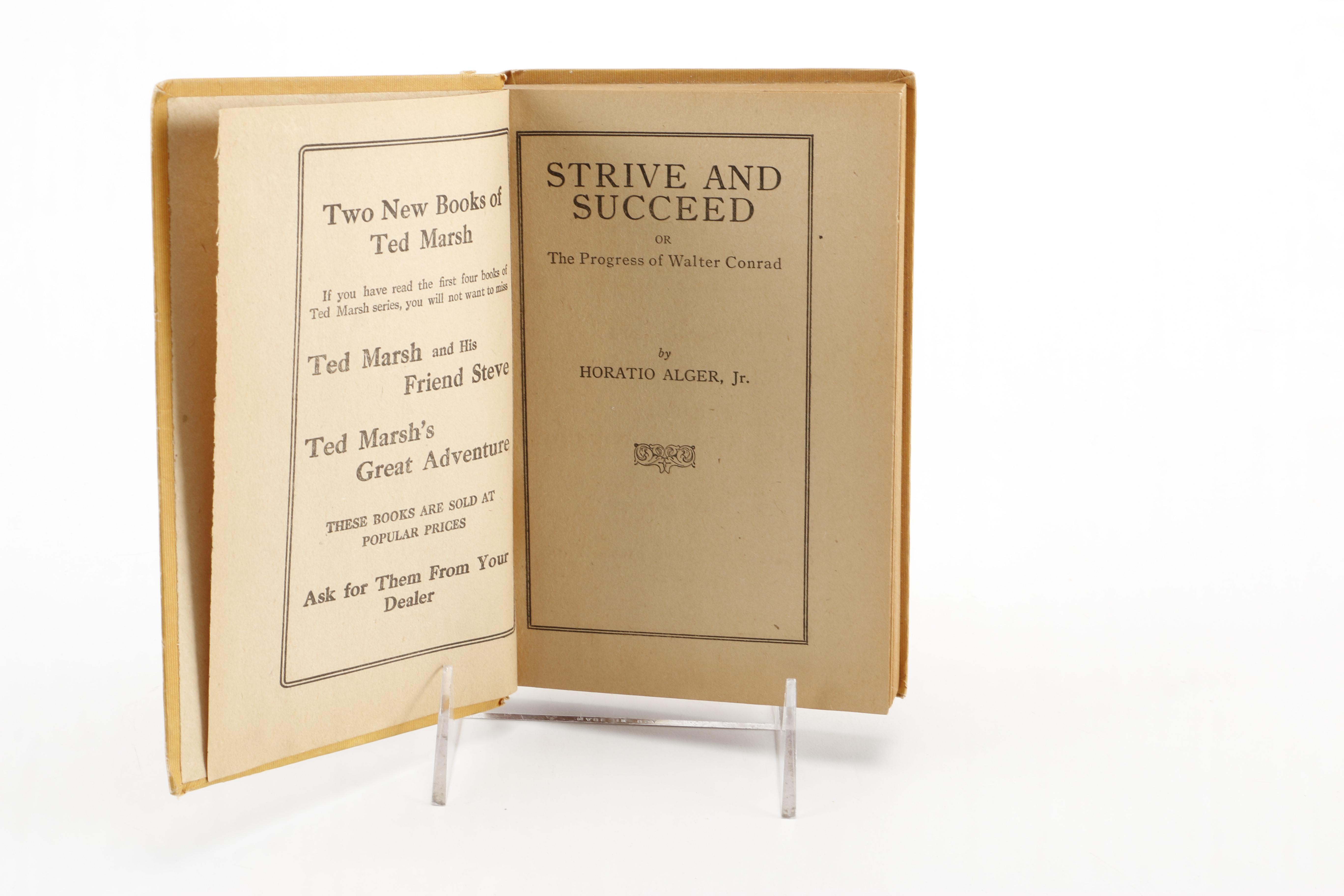 Children's Books by Horatio Alger, Jr.