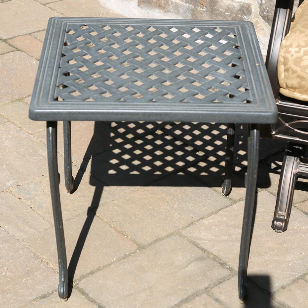 Agio Outdoor Chairs with Side Tables