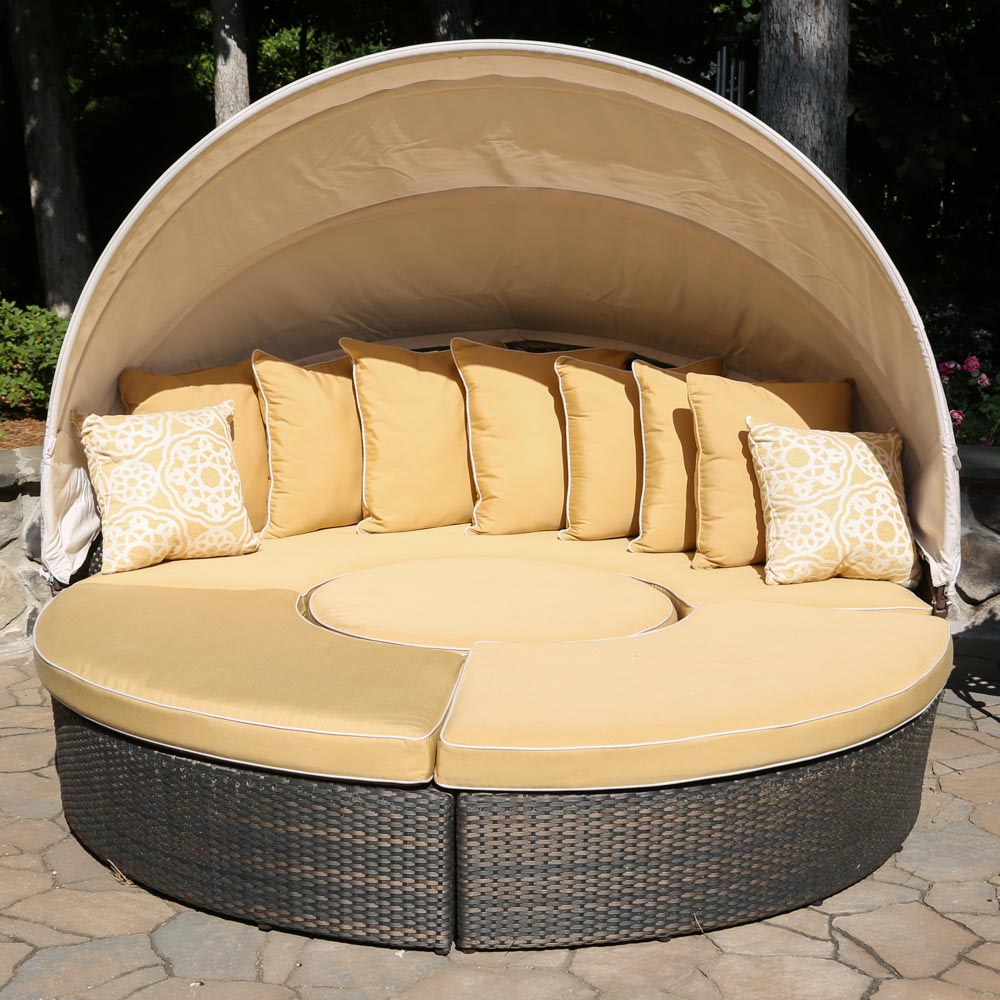 Frontgate Round Outdoor Lounger