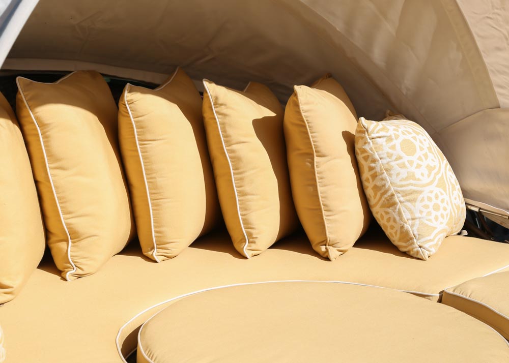 Frontgate Round Outdoor Lounger