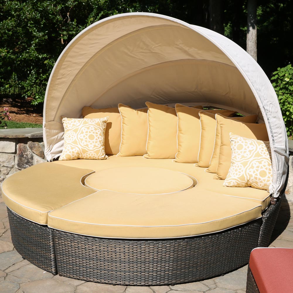 Frontgate Round Outdoor Lounger