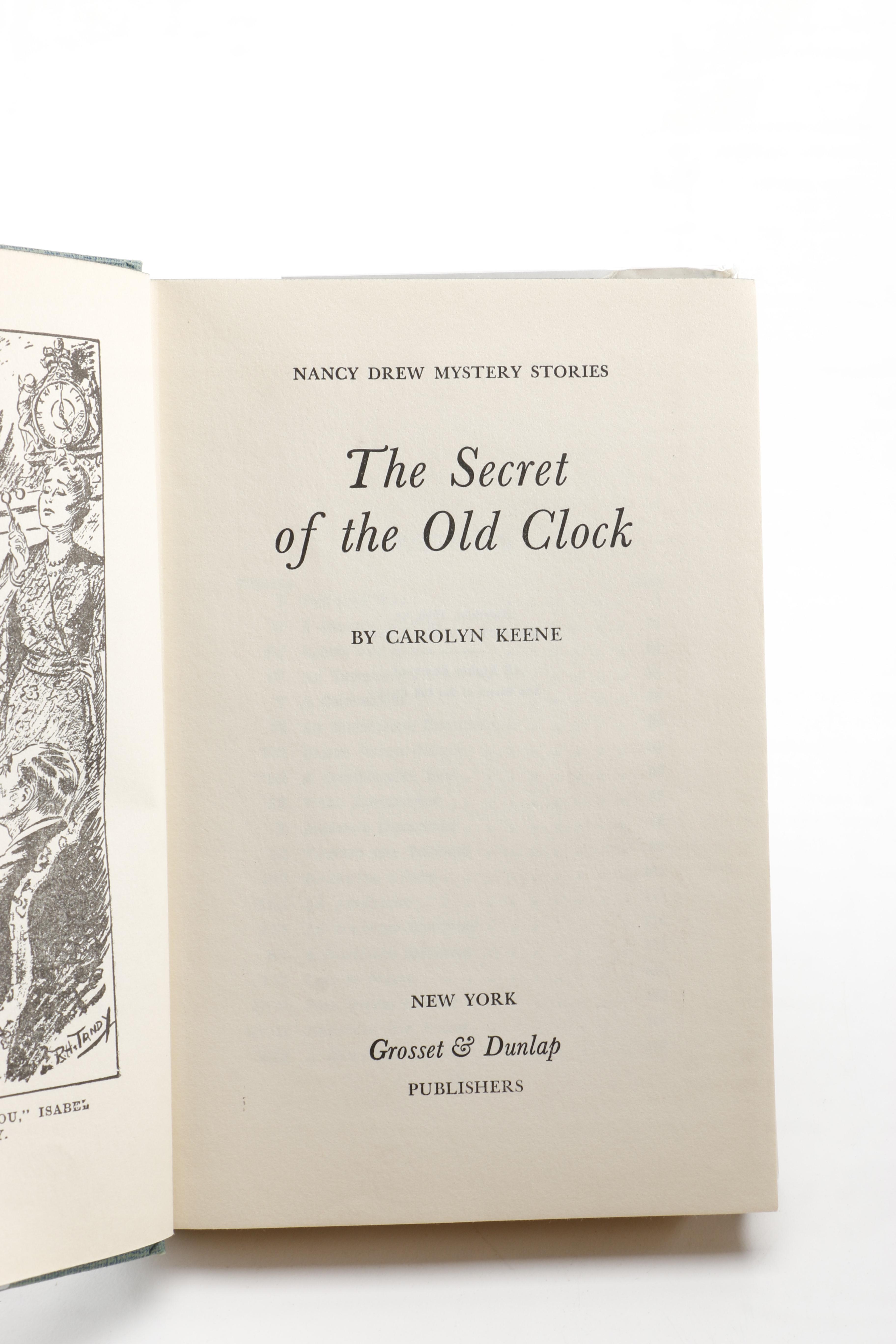 Assortment of Vintage Children's Mystery Books