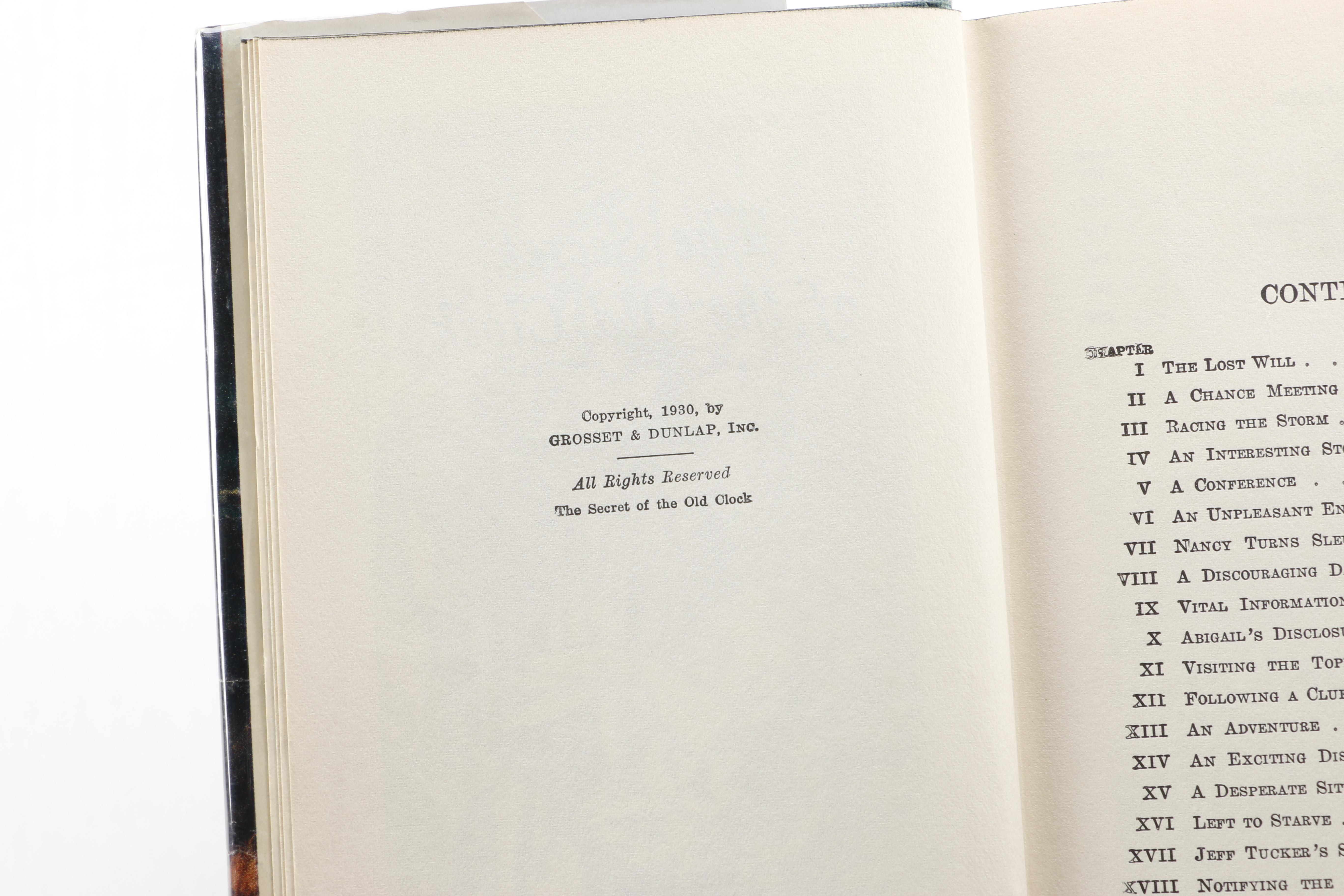 Assortment of Vintage Children's Mystery Books