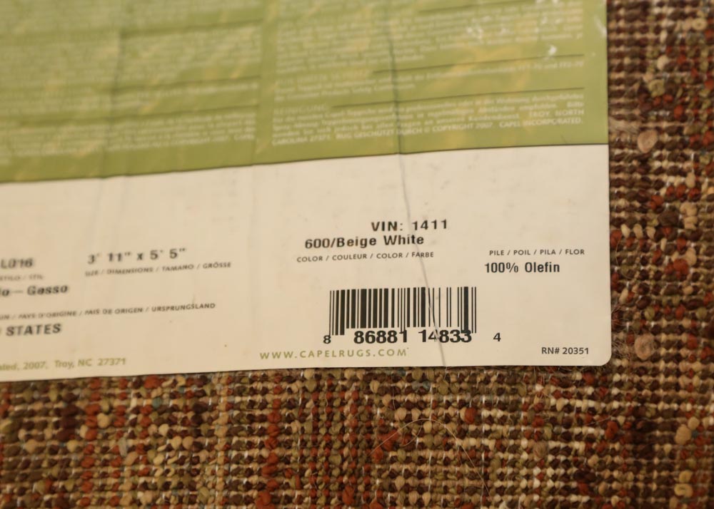 Capel "Portfolio Gesso" Isfahan Style Area Rug