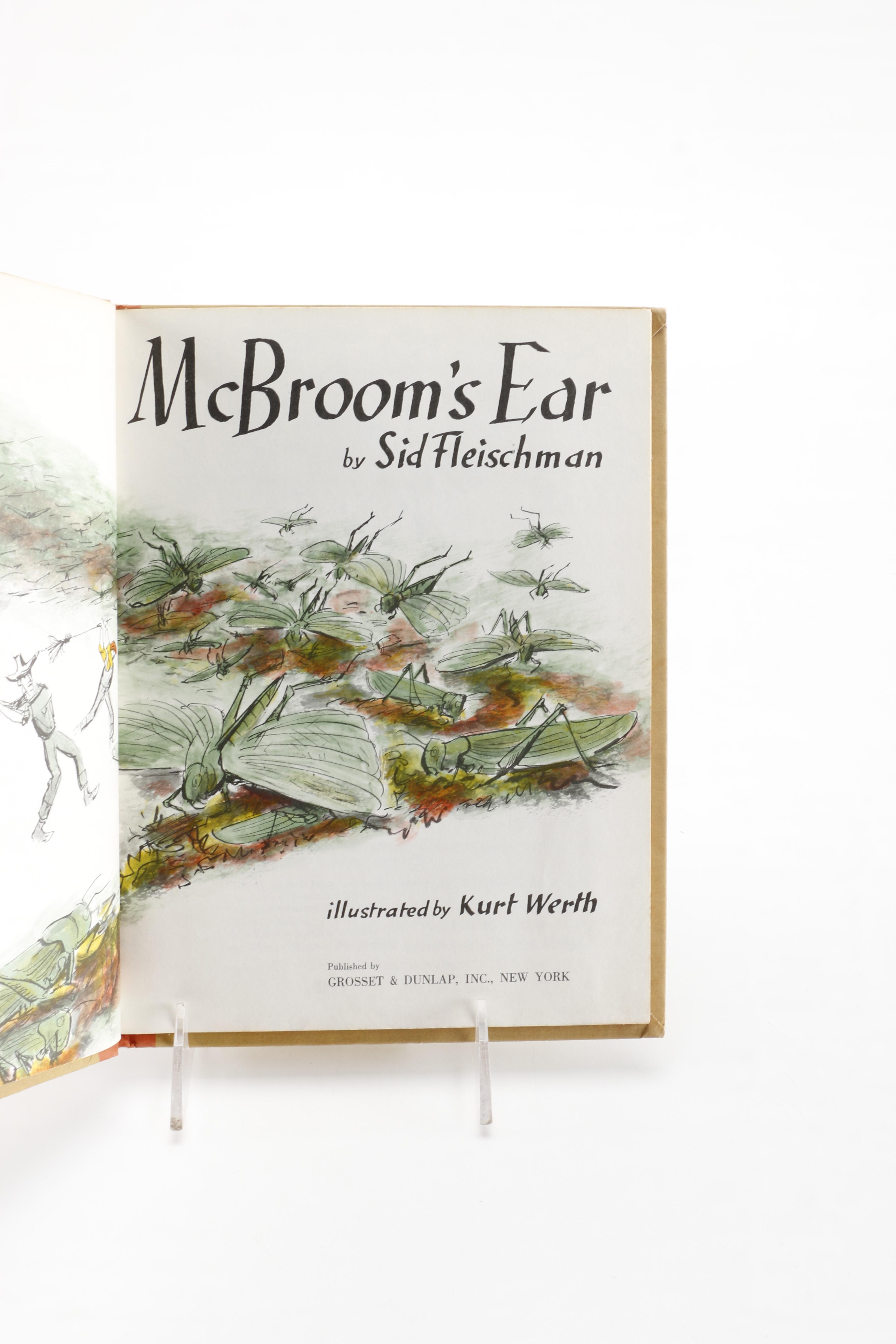 Selection of Late 1960s McBroom Children's Books