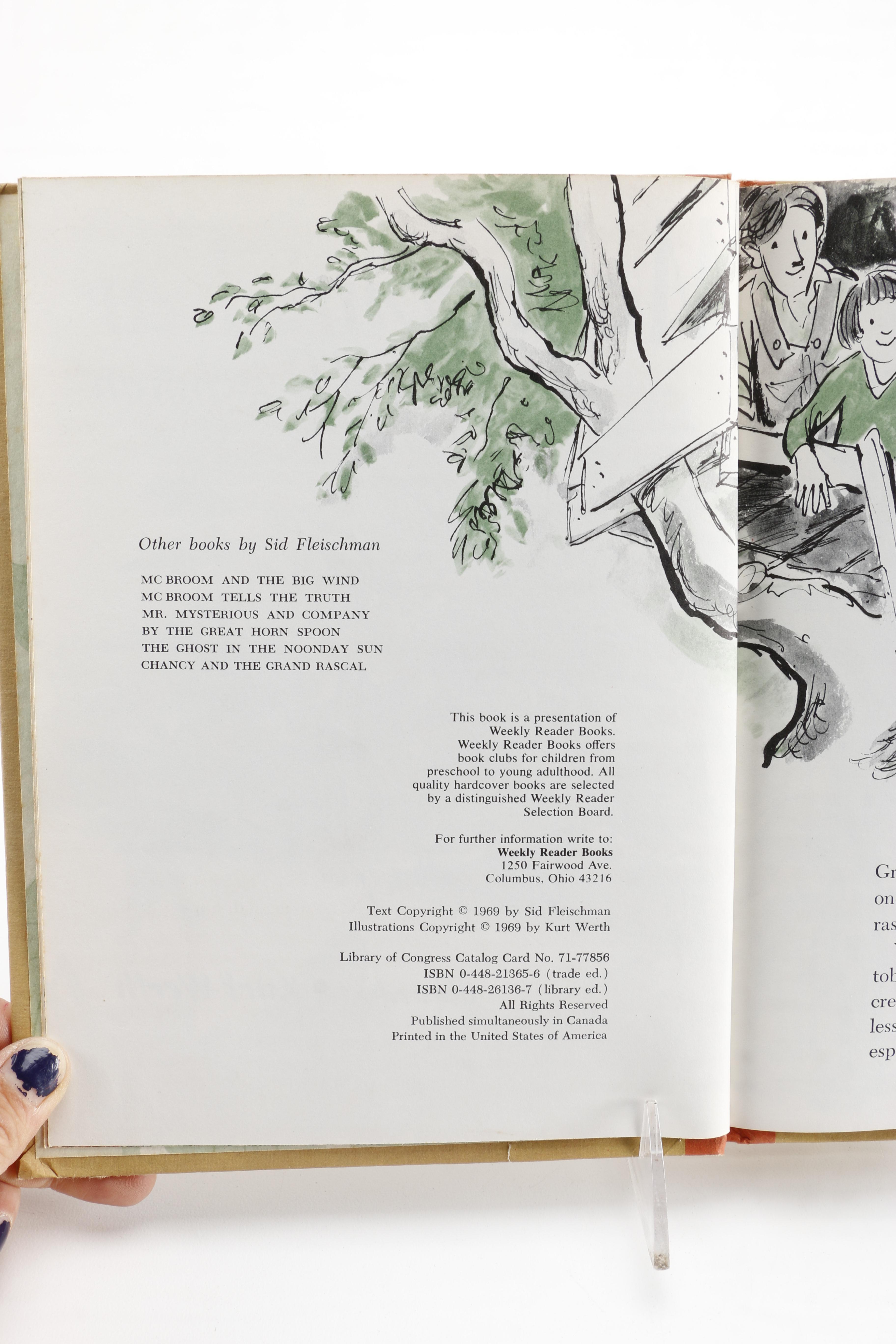 Selection of Late 1960s McBroom Children's Books