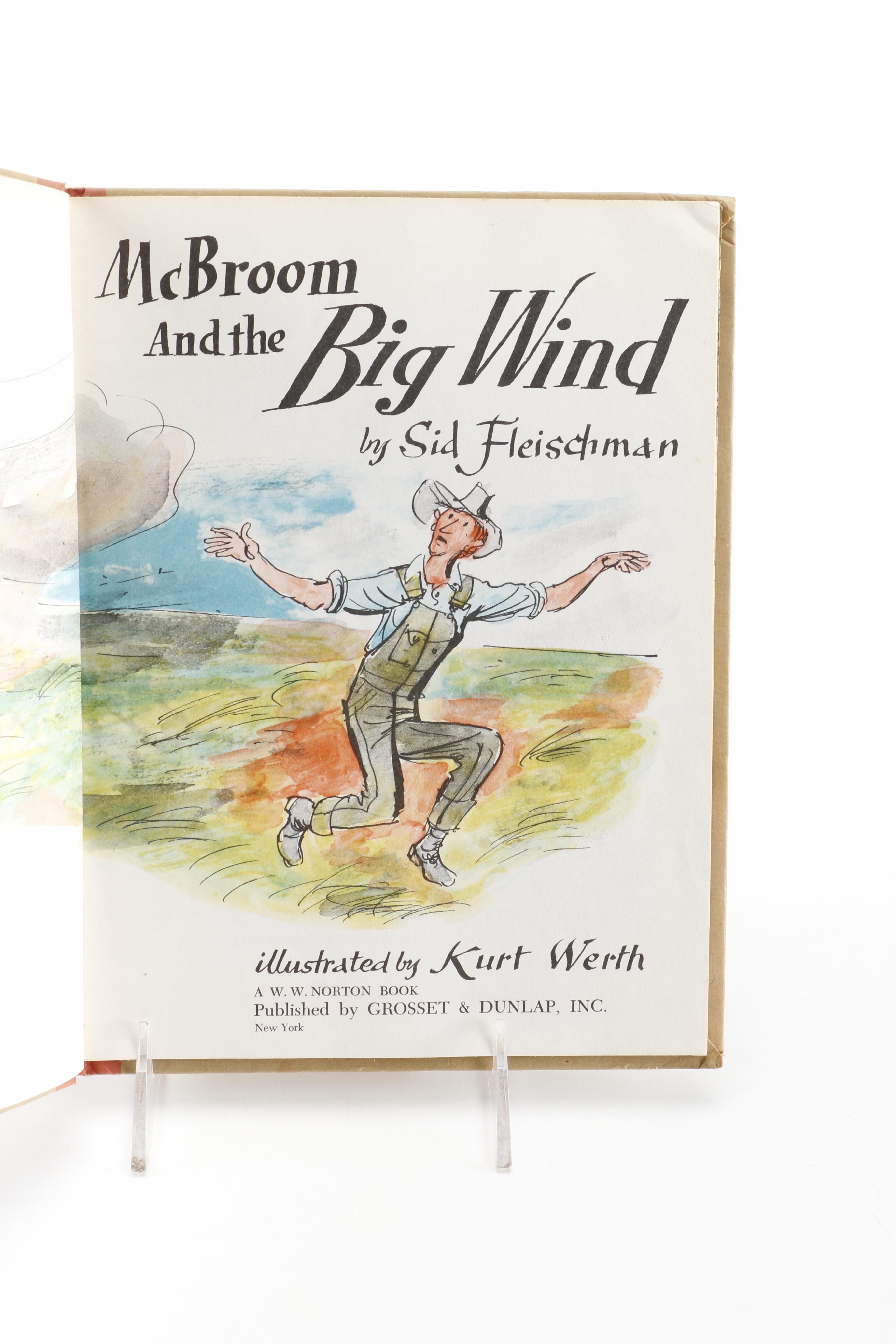 Selection of Late 1960s McBroom Children's Books