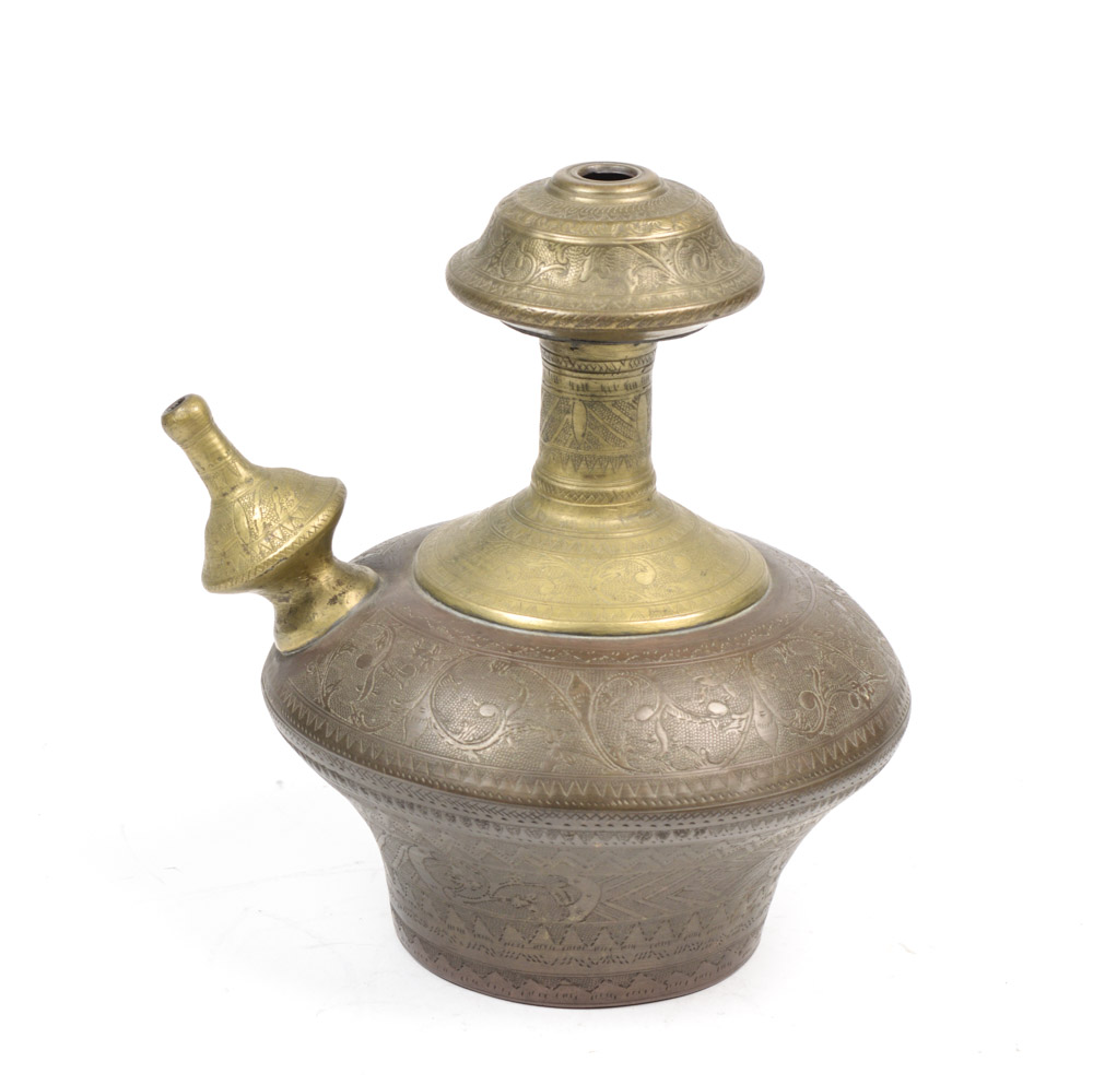 Antique Metal Pitcher