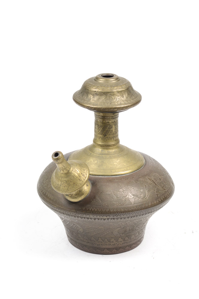 Antique Metal Pitcher