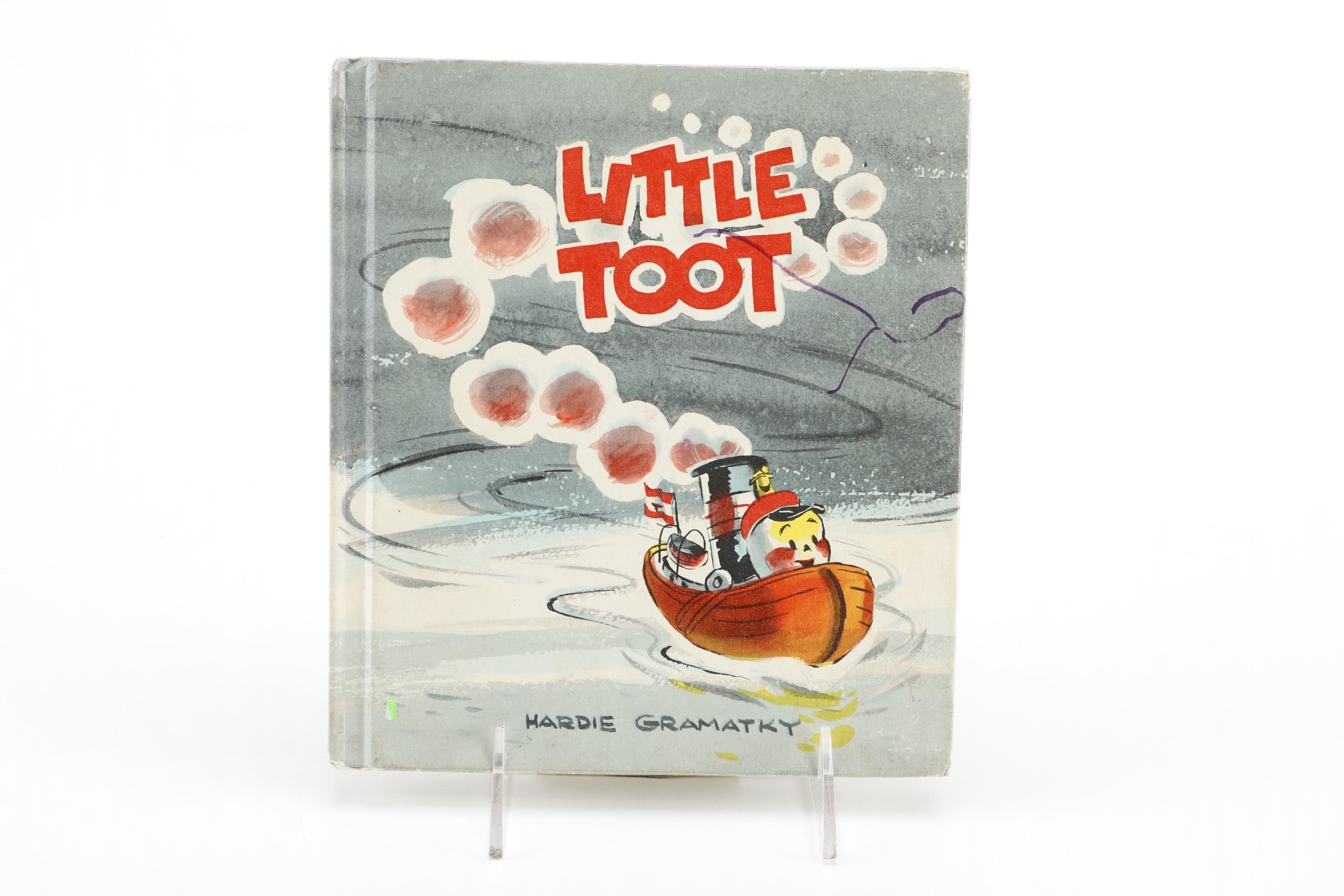Vintage Children's Books Including 1939 "Little Toot"