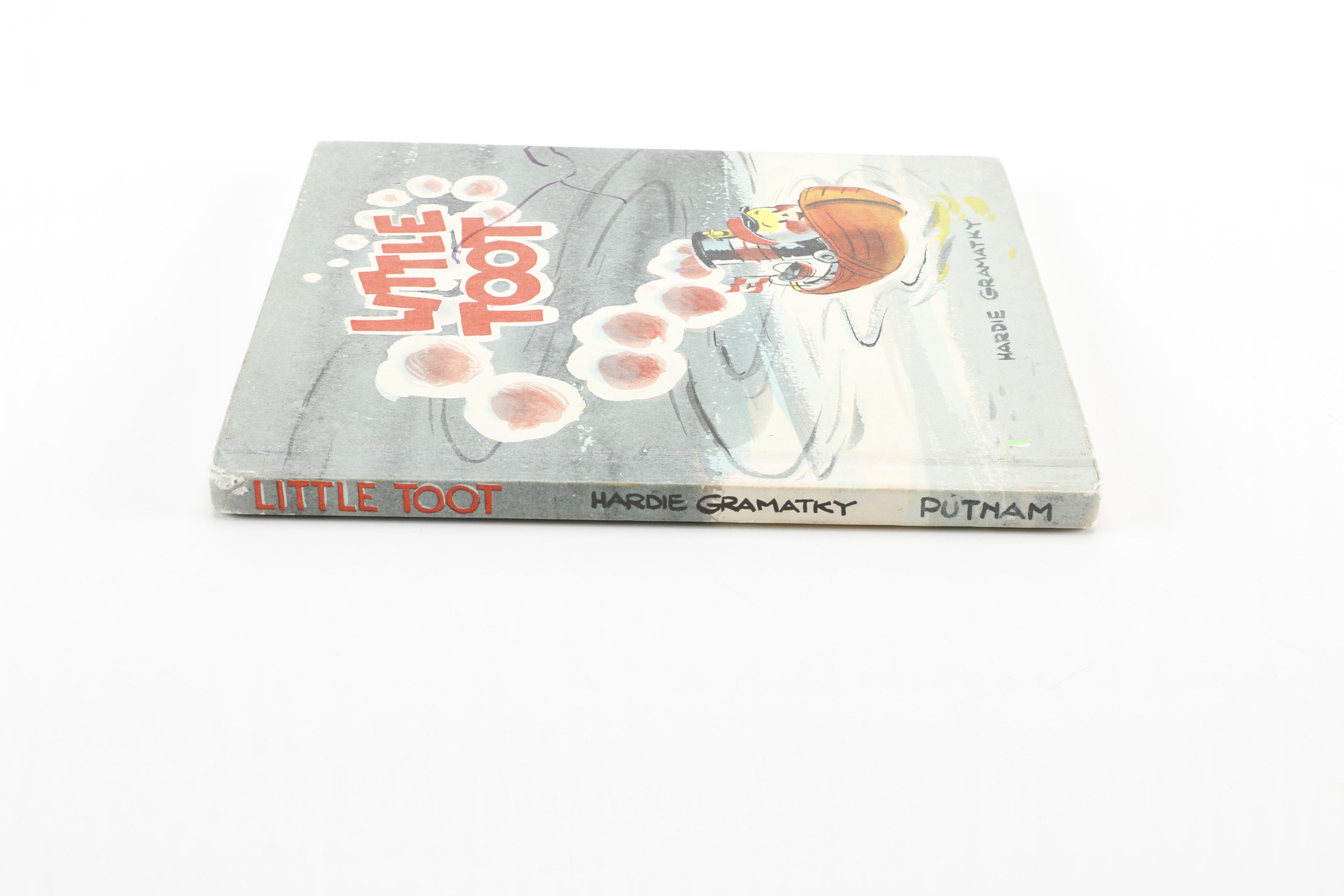 Vintage Children's Books Including 1939 "Little Toot"