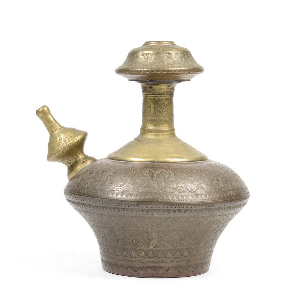 Antique Metal Pitcher