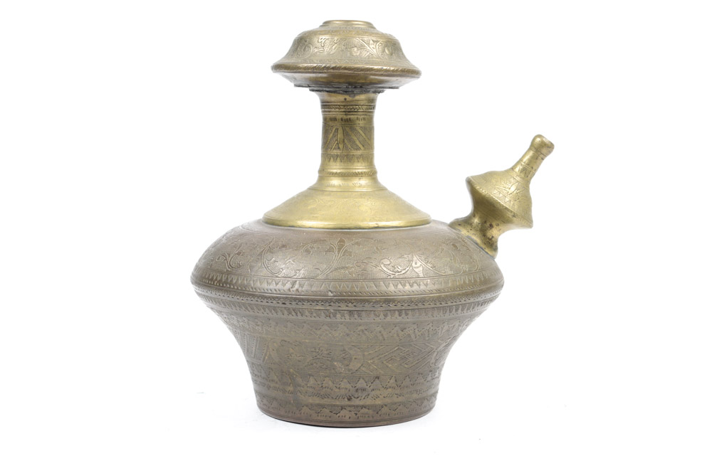 Antique Metal Pitcher