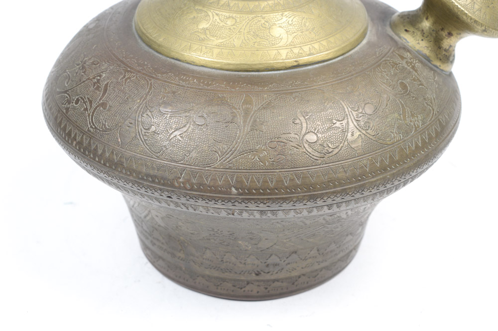 Antique Metal Pitcher