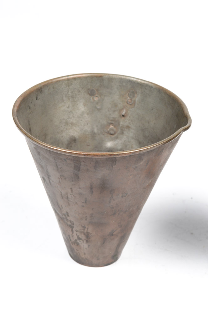 Antique Copper Pan with Tin Insert