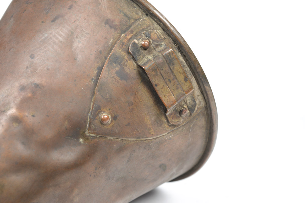 Antique Copper Pan with Tin Insert