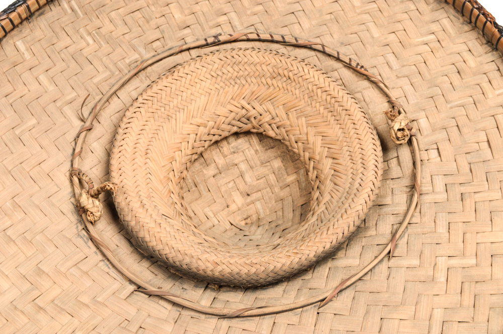 Asian Woven Bamboo Hat